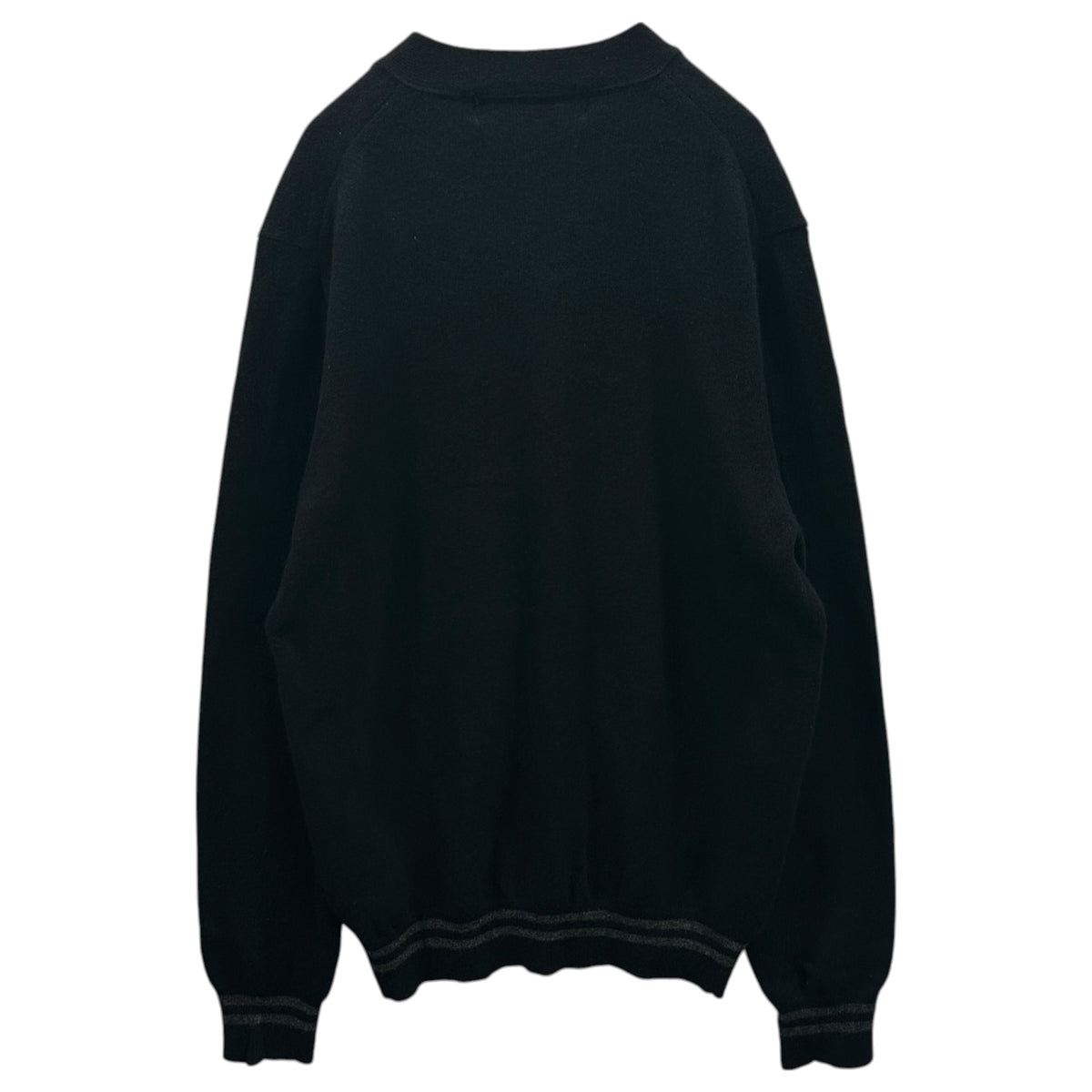 PLAY COMME des GARCONS(プレイコムデギャルソン) 2000's Heart Patch Wool Knit Cardigan ハート ワッペン ウール ニット カーディガン AZ-N016 M ブラック AD2005