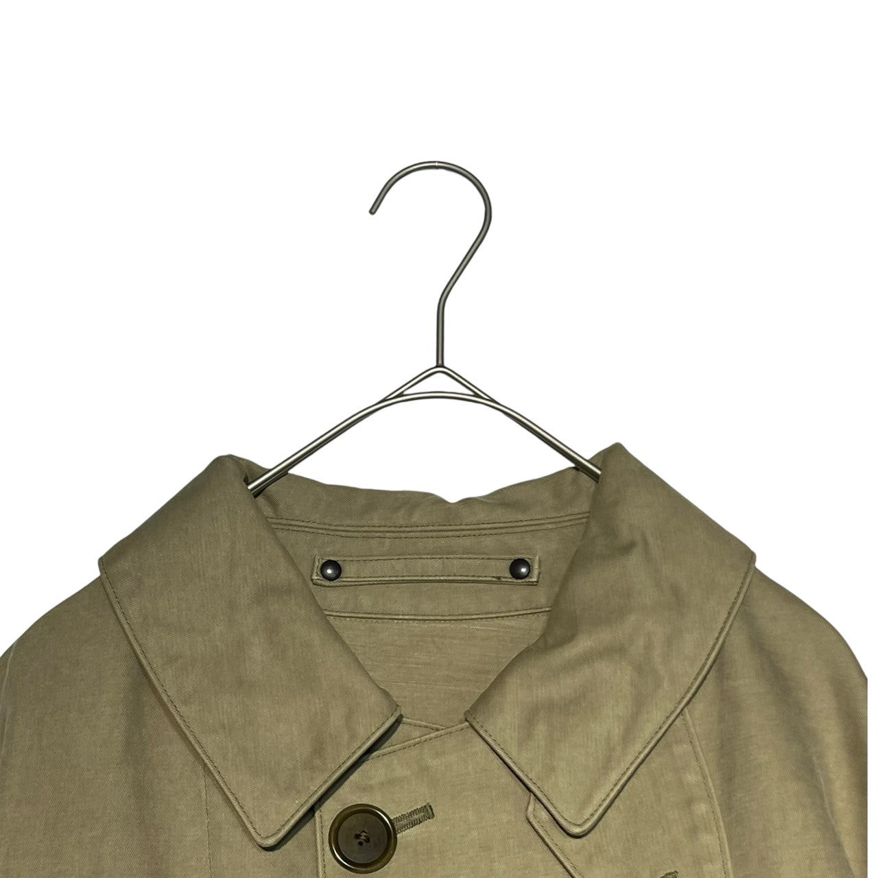 A.PRESSE(アプレッセ) 23SS Motorcycle Half Coat モーターサイクル ハーフ コート 23SAP-01-15H 1 カーキ ステンカラー