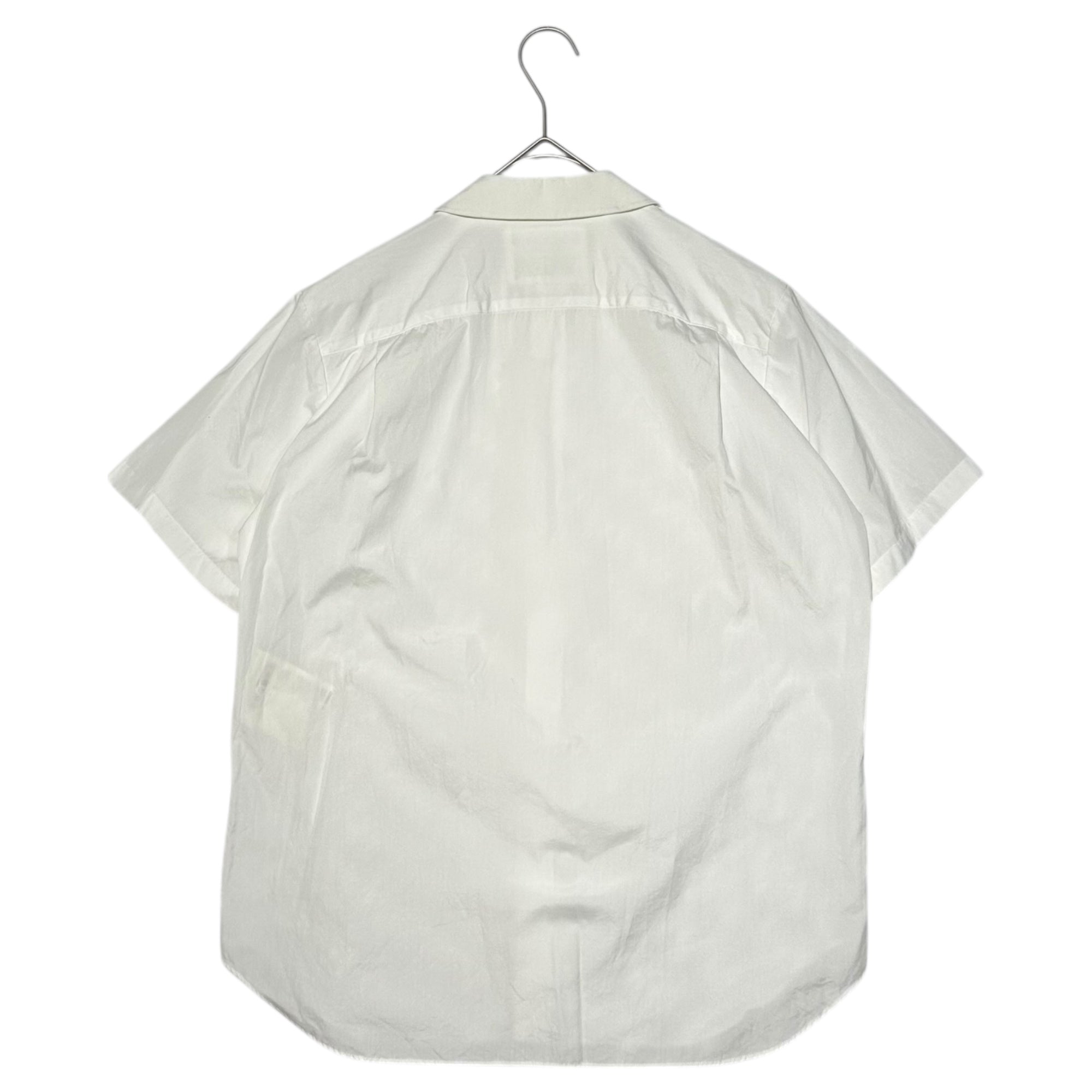 COMME des GARCONS JUNYA WATANABE denim(コムデギャルソンジュンヤワタナベ デニム)   18SS Front-Frill S/S Shirt フロント フリル 半袖 シャツ XA-B015 S ホワイト AD2017