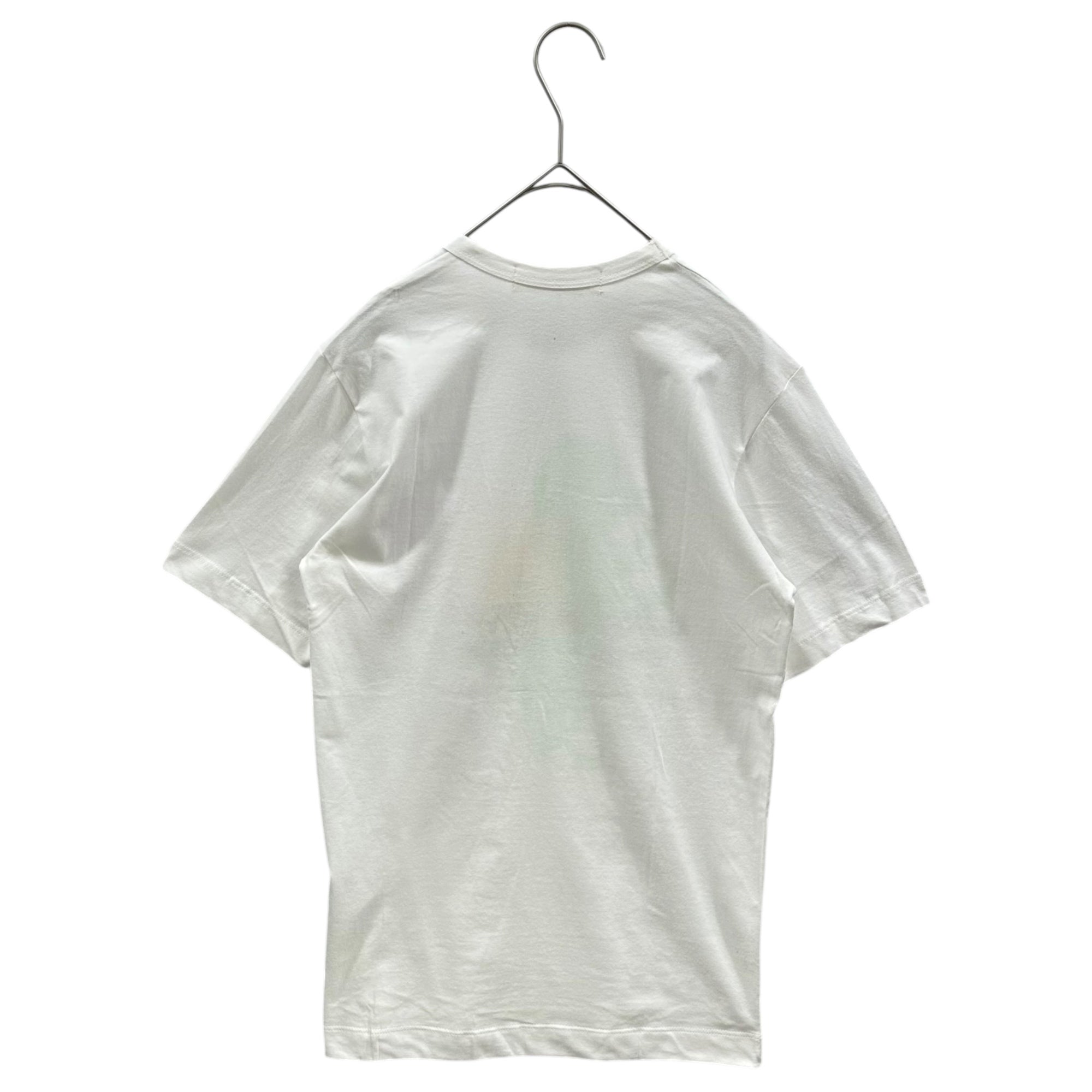 COMME des GARCONS COMME des GARCONS(コムデギャルソンコムデギャルソン) Crayon graphic Logo T-shirt ロゴ クレオン グラフィック Tシャツ S ホワイト フランス製