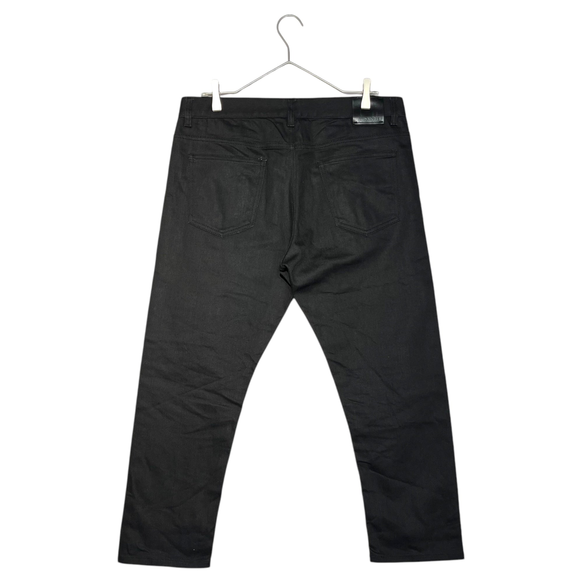 JIL SANDER(ジルサンダー) 2015'S stretch black denim pants ストレッチ ブラック デニム パンツ 04 2015-0010308 31 ブラック