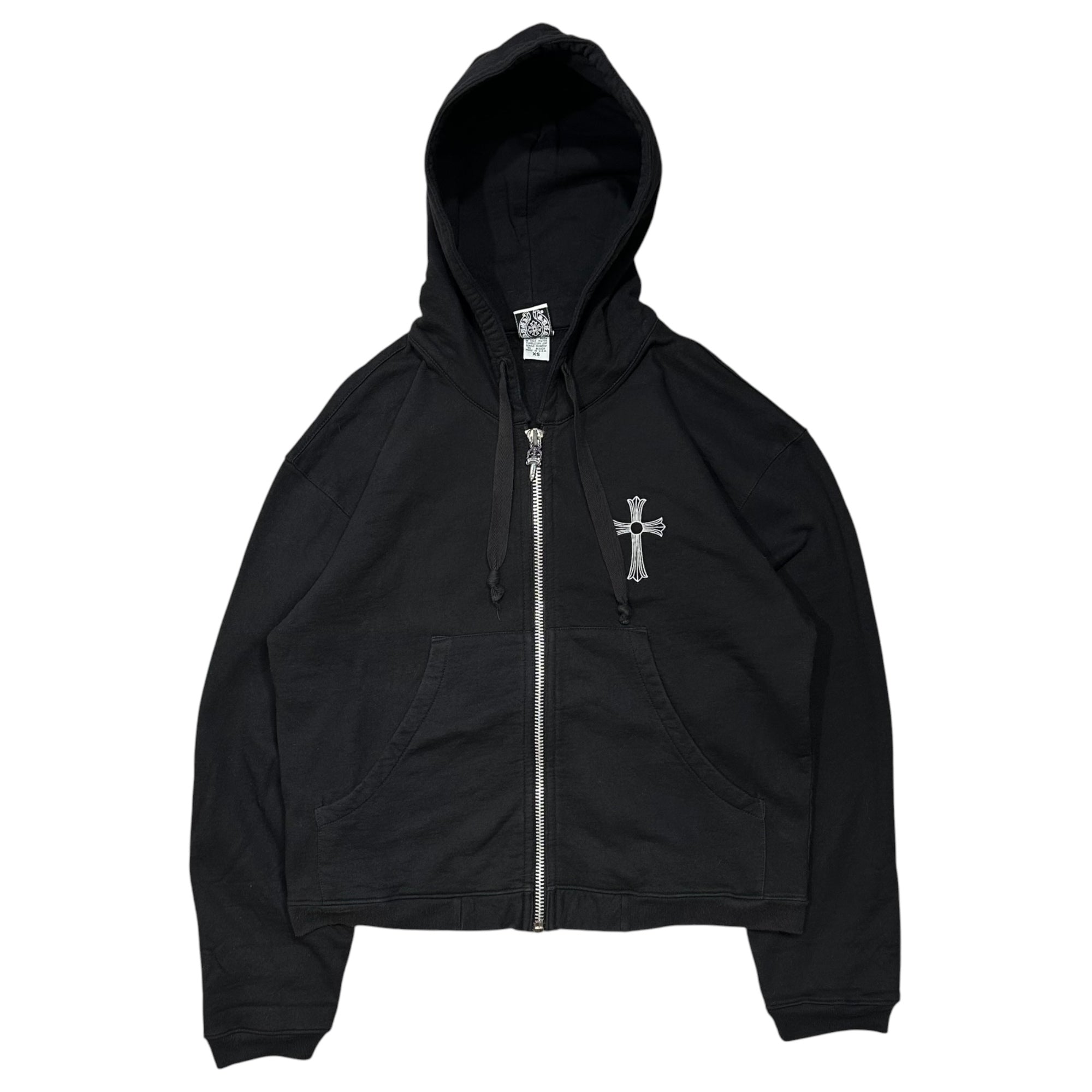 CHROME HEARTS(クロムハーツ) 1990's Dagger-Charm Zip-Front Back