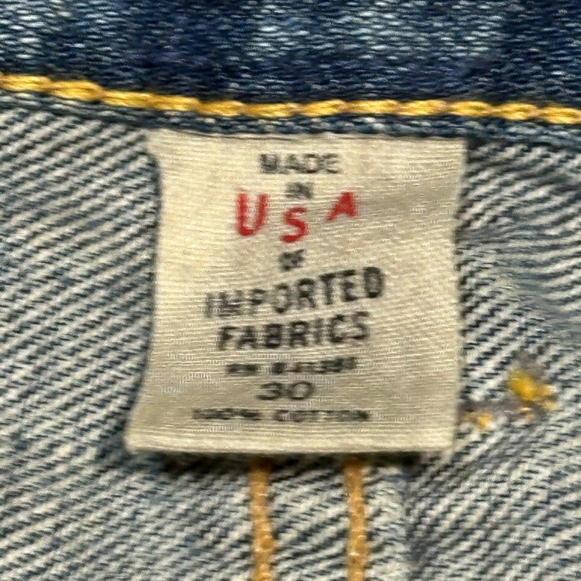 RRL(ダブルアールエル) Damage Repair Vintage-Washed Western Denim Pants ダメージ リペア ヴィンテージ加工 ウエスタン デニム パンツ W30 ライトインディゴ