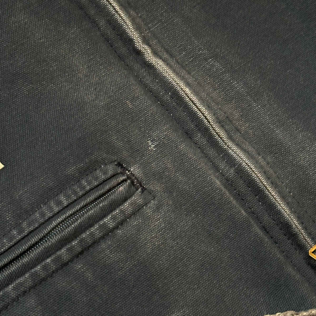 carhartt(カーハート) 2000's Detroit Jacket - Blanket-Lined デトロイト ジャケット ブランケット J01 NVY 44 REGULAR ネイビー 企業物 ダック地