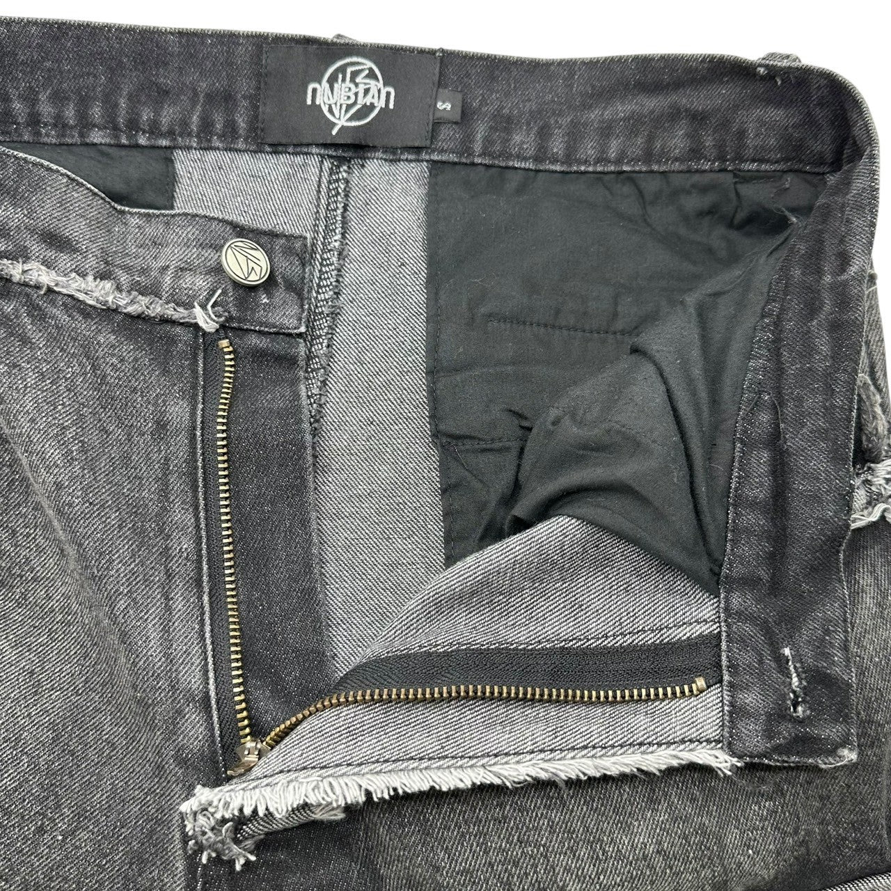 NO/FAITH STUDIOS(ノーフェイスストゥディオス) 64 POCKET PANTS (EXCLUSIVE) / GRY ポケット バギー デニム パンツ 64PP-GRY S グレー