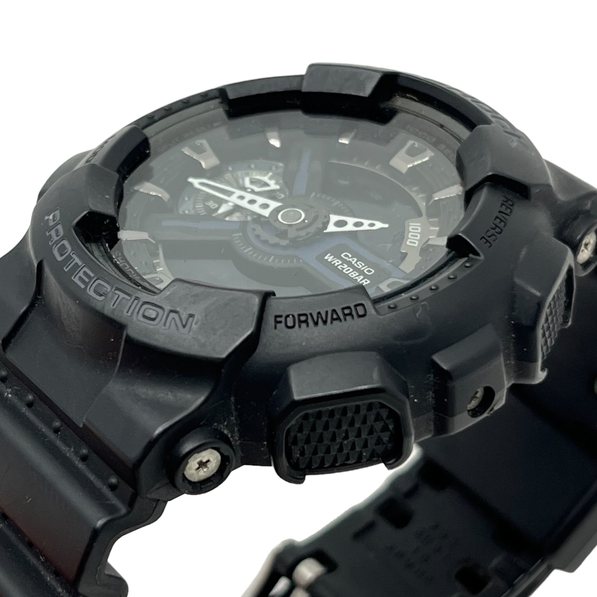 CASIO(カシオ) G-shock  ANALOG-DIGITAL 110 SERIES デジタル ウォッチ GA-110-1BJF ブラック 腕時計 ジーショック