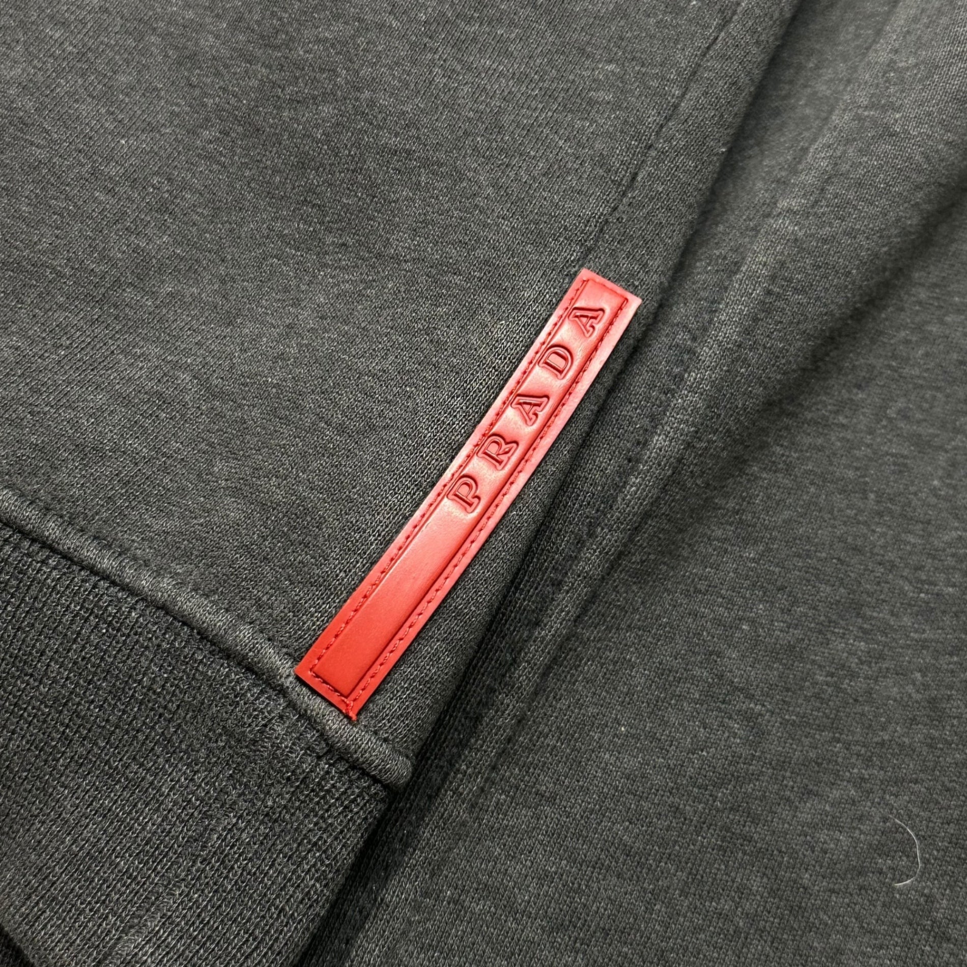prada sports archive ニットジップフーディー PRADA SPORT(プラダスポーツ) 00's Archive Cotton Zip Hoodie