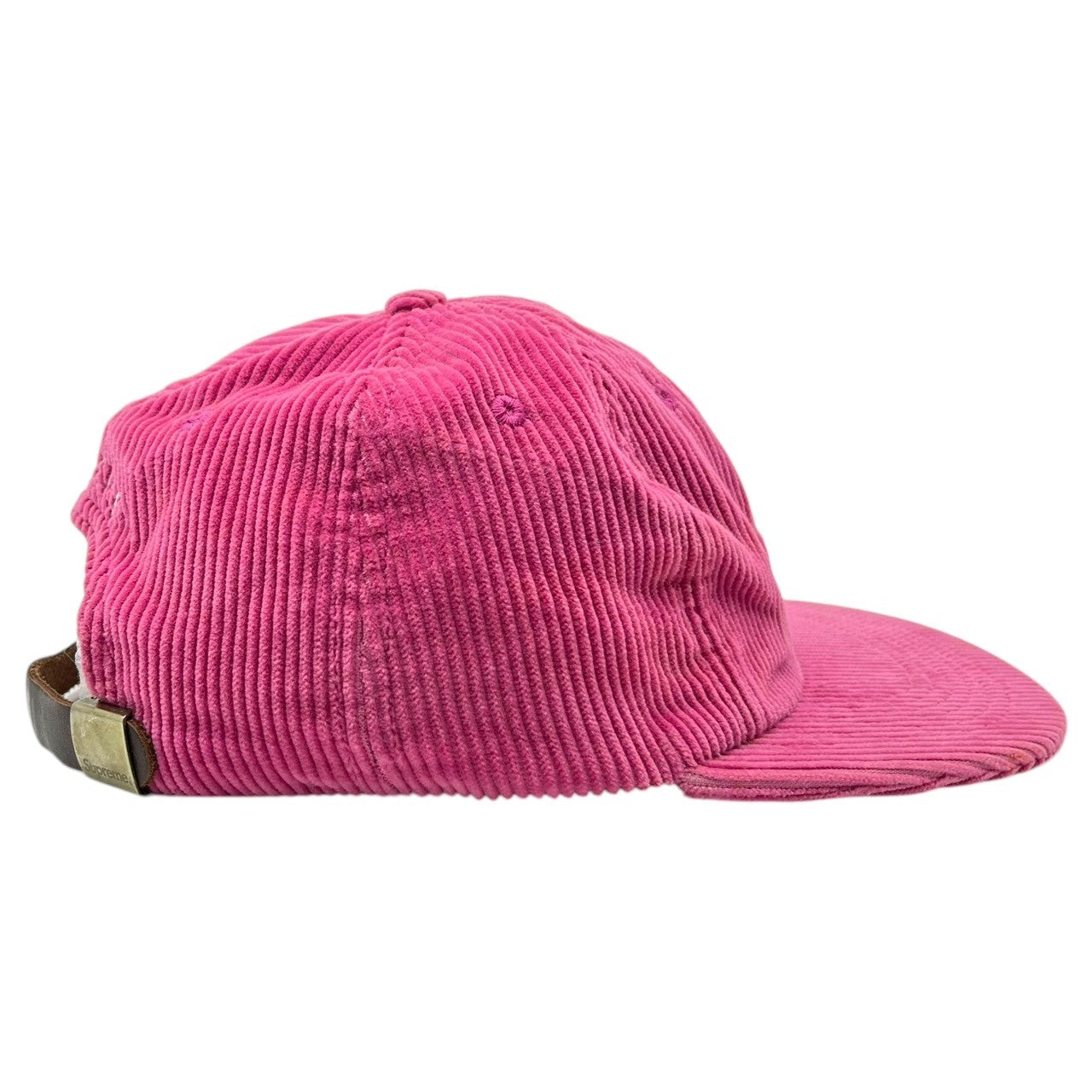 SUPREME(シュプリーム) 17SS CORDUROY S LOGO 6PANEL CAP コーデュロイ S ロゴ 6パネル キャップ ピンク