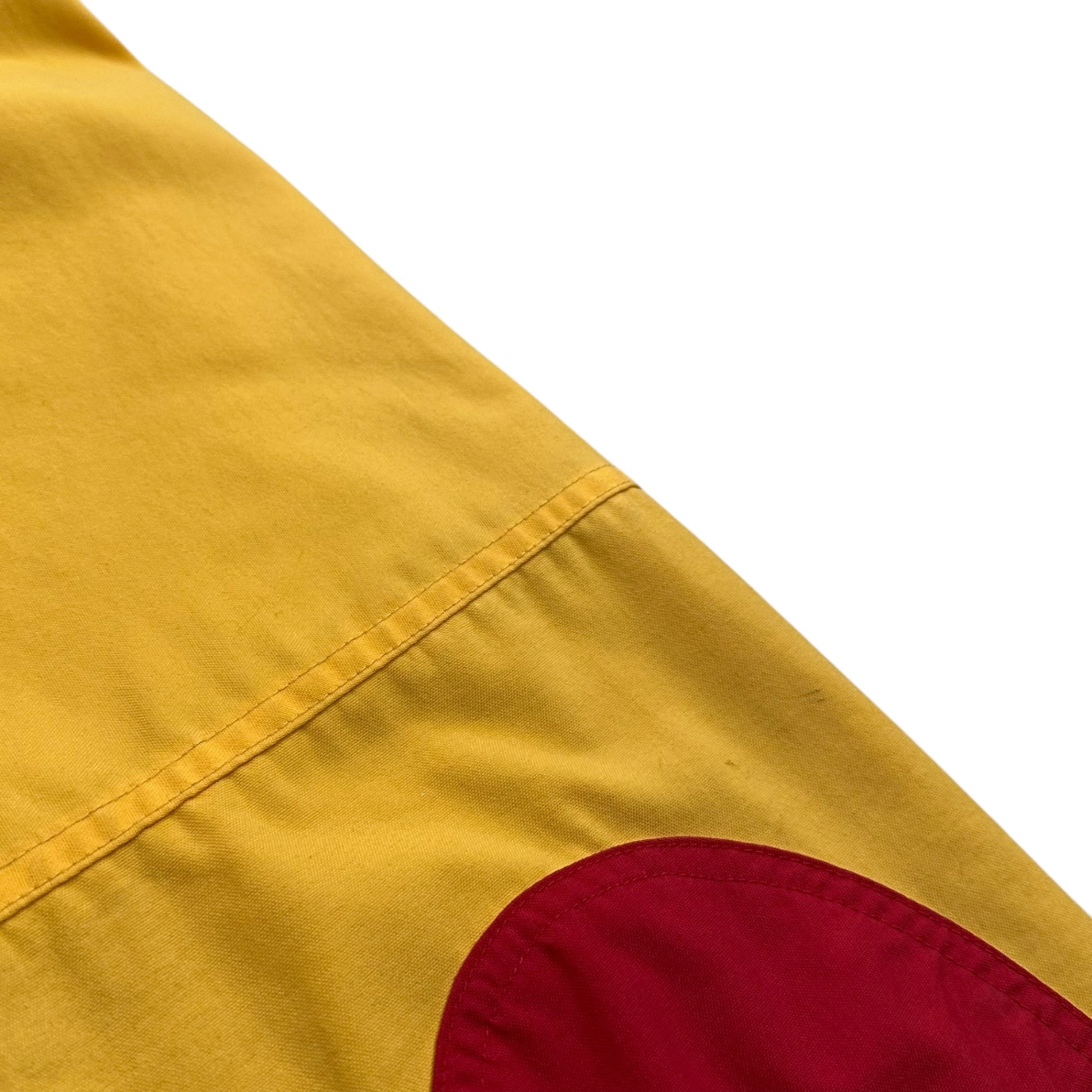 POLO RALPH LAUREN(ポロラルフローレン) 90's original "snow beach" Anorak jacket オリジナル スノー ビーチ アノラック ジャケット  L イエロー×レッド 1993 90年代 ヴィンテージ 稀少品