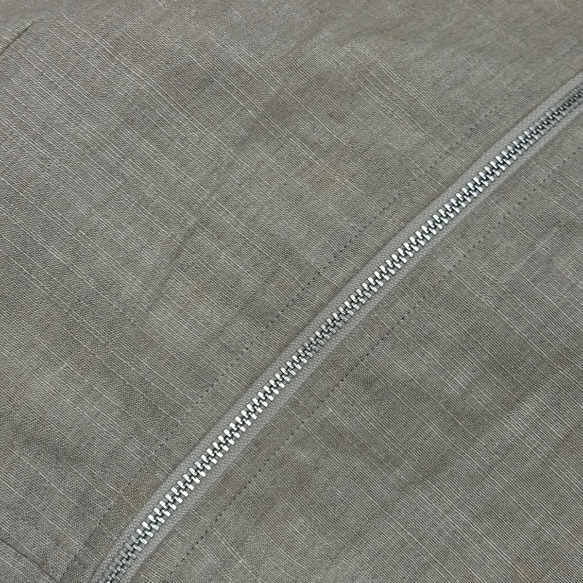 COMME des GARCONS HOMME PLUS(コムデギャルソンオムプリュス) 1996SS Reflective-Period Linen Zip-Up Jacket リフレクター期 リネン ジップ アップ ジャケット PJ-100970 FREE ベージュ AD1995 90s アーカイブ