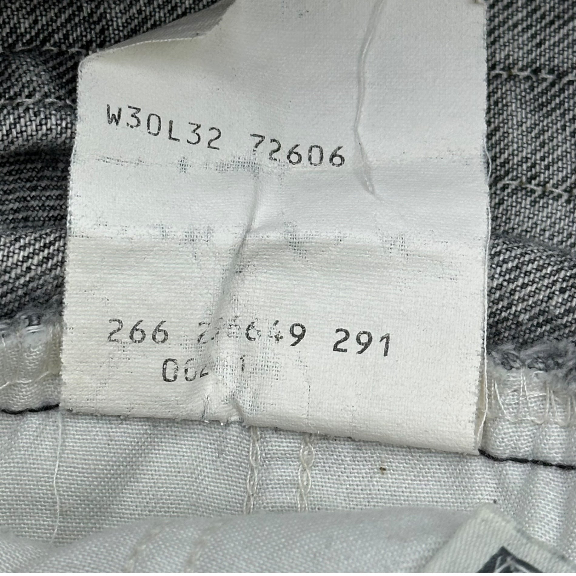 Levi's(リーバイス) 00's SILVER TAB tapered denim pants シルバータブ デニム パンツ W30 L32 グレー
