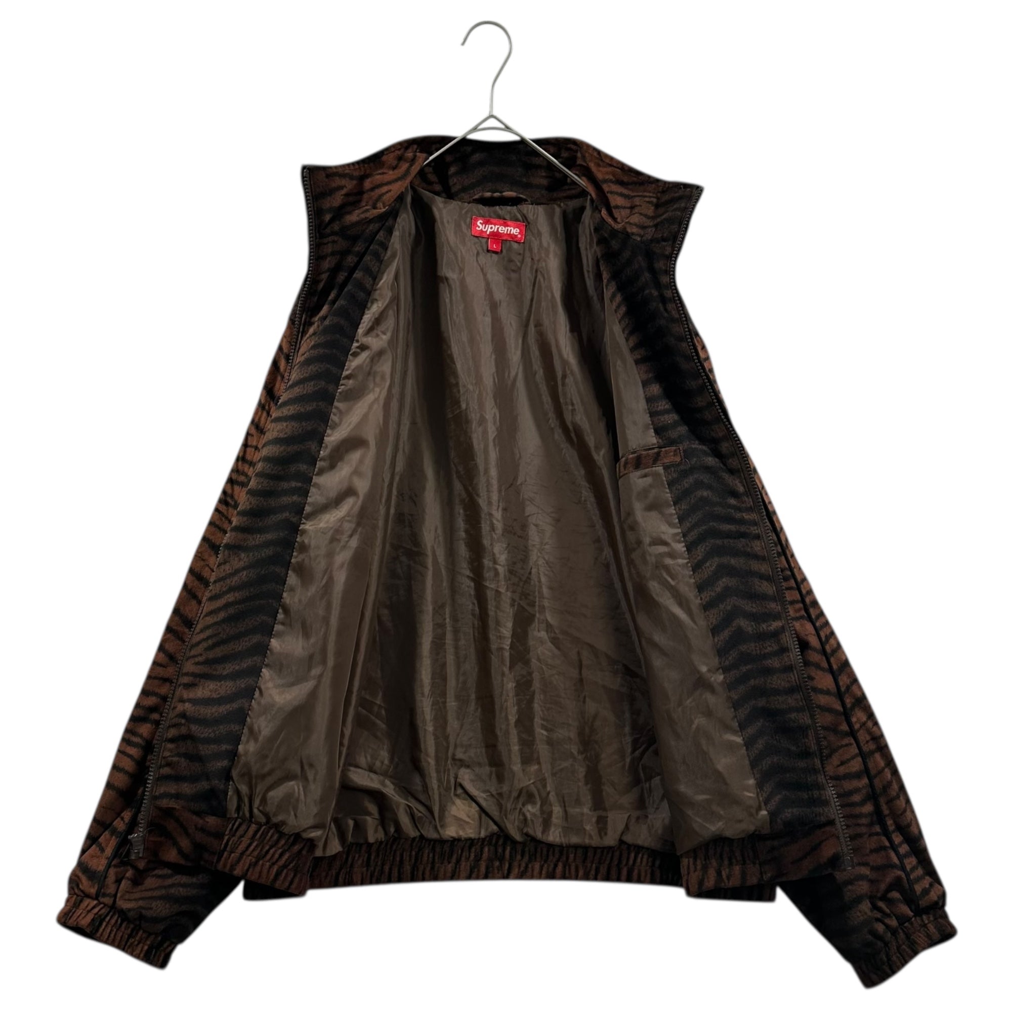 SUPREME(シュプリーム) 18SS Tiger Stripe Track Jacket タイガー ストライプ トラック ジャケット L ブラウン
