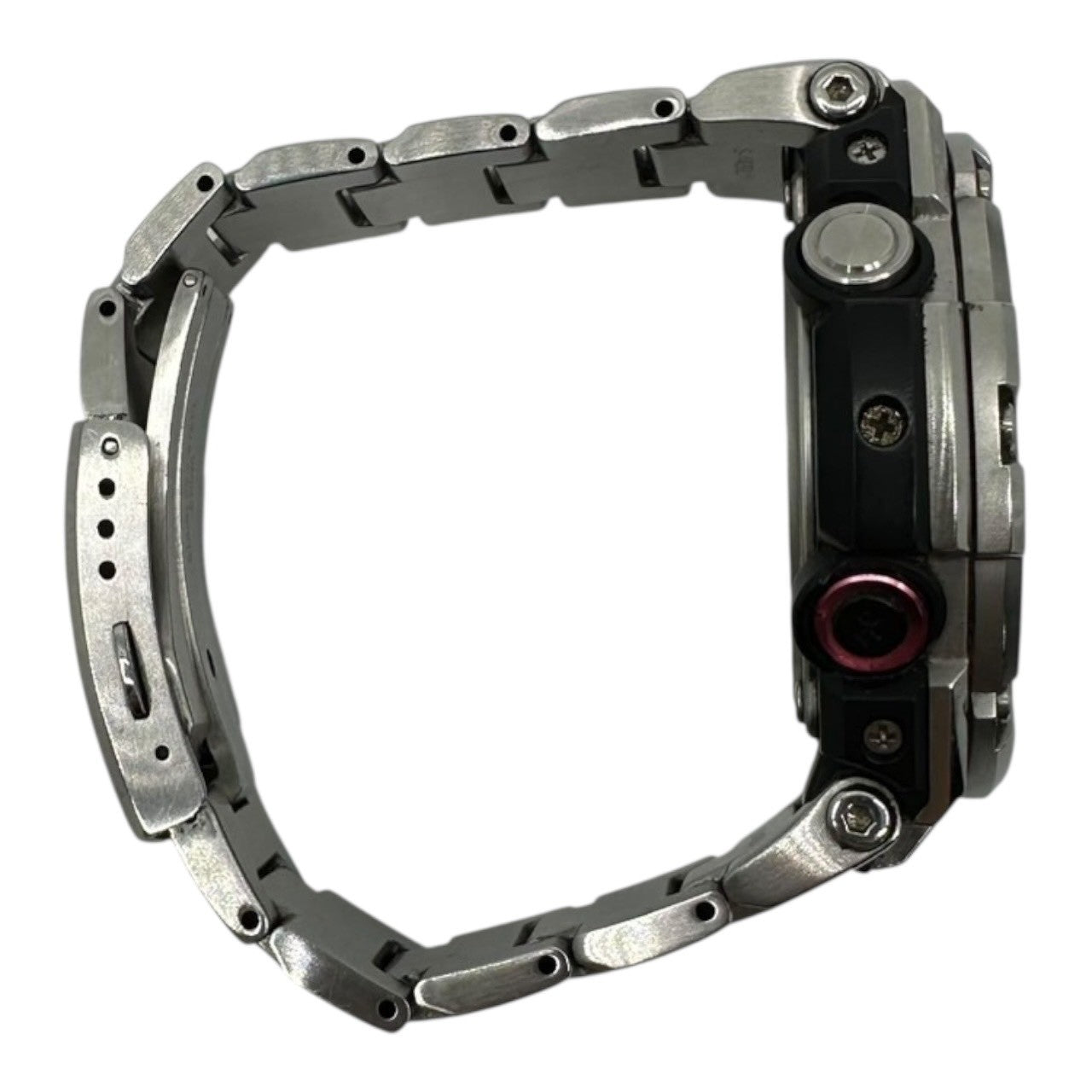 CASIO(カシオ) G-SHOCK G-STEEL Bluetooth 腕時計 GST-B100-1AJF シルバー