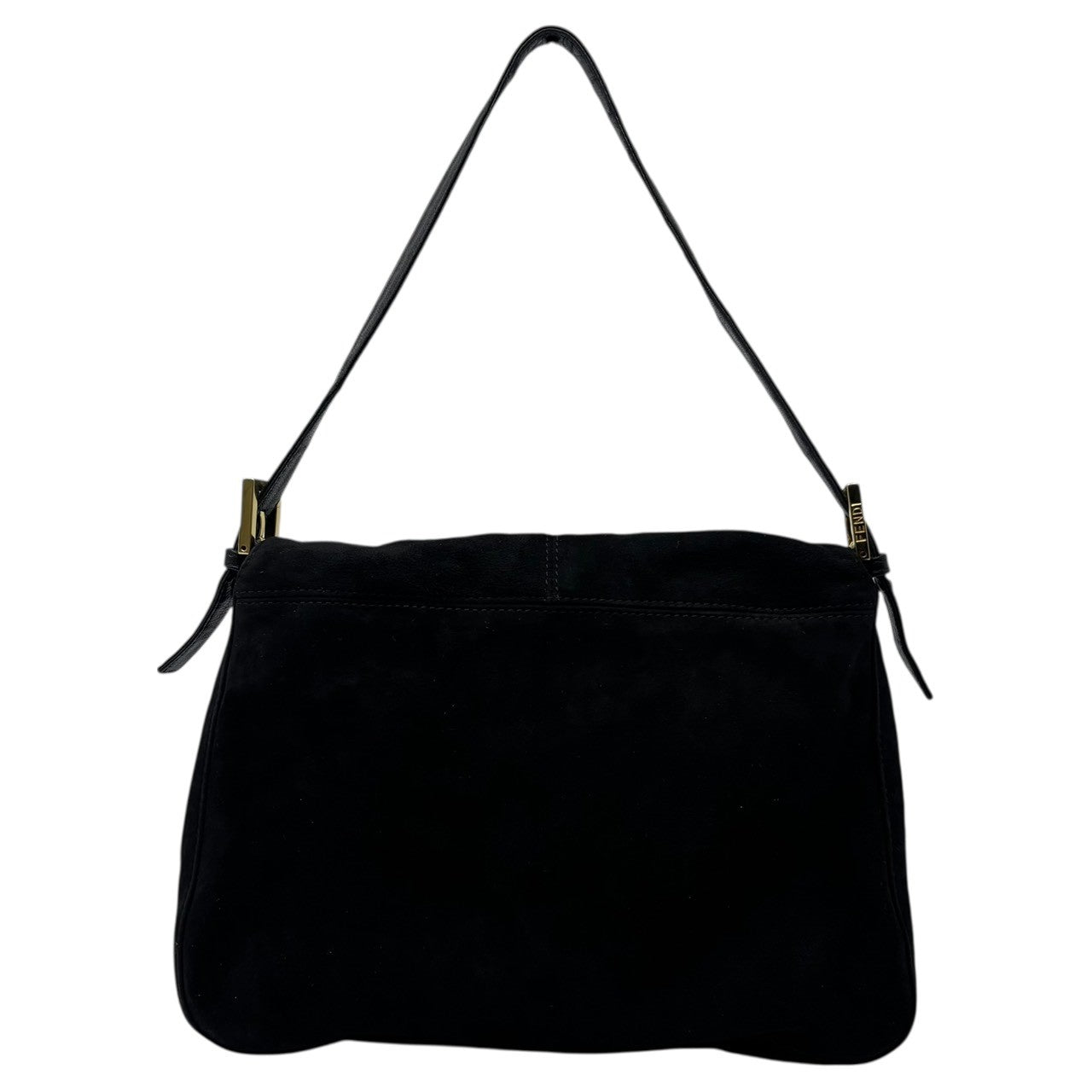 FENDI(フェンディ) Vintage Red glitter finish Suede Mamma Baguette