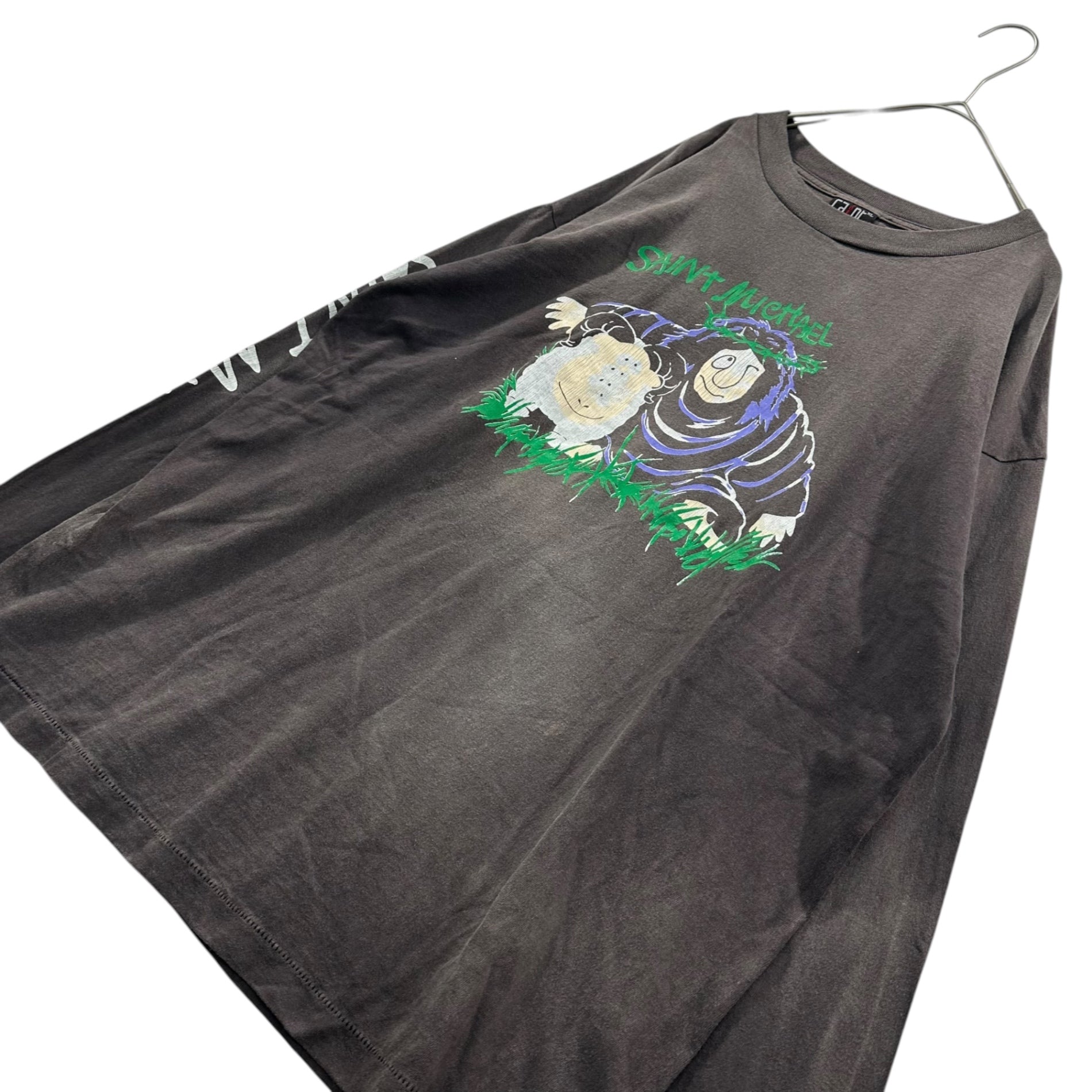 SAINT MICHAEL(セントマイケル) 21AW LS TEE SHEEP GORILLA 羊 ゴリラ