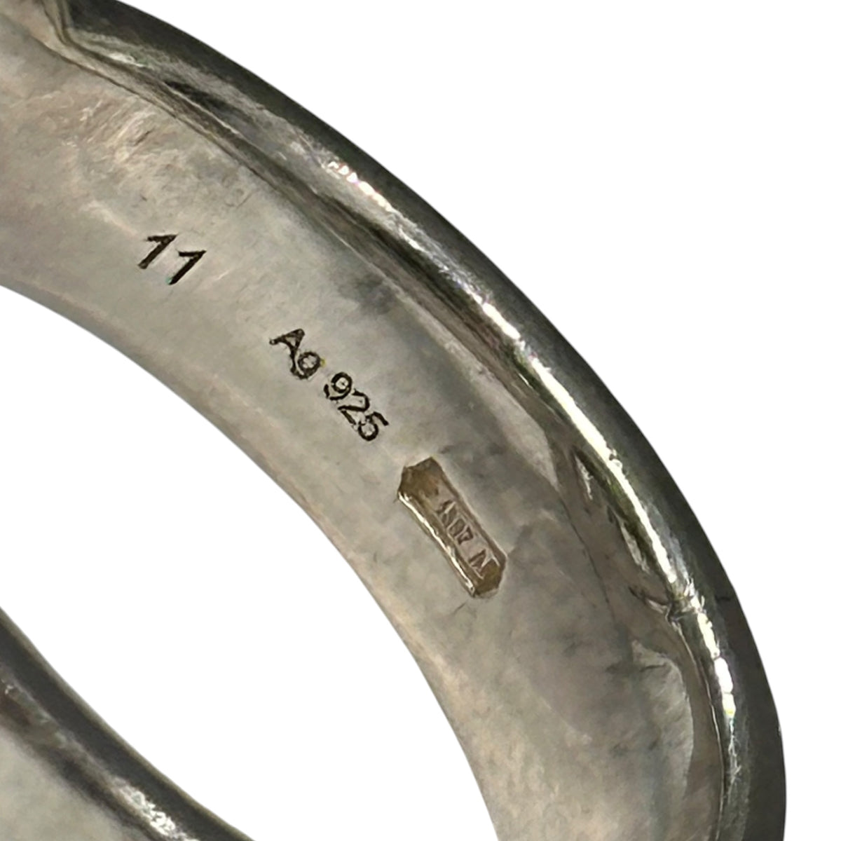 GUCCI(グッチ) Ag925 Interlocking G silver ring インターロッキングG シルバー リング 11(約10号) シルバー