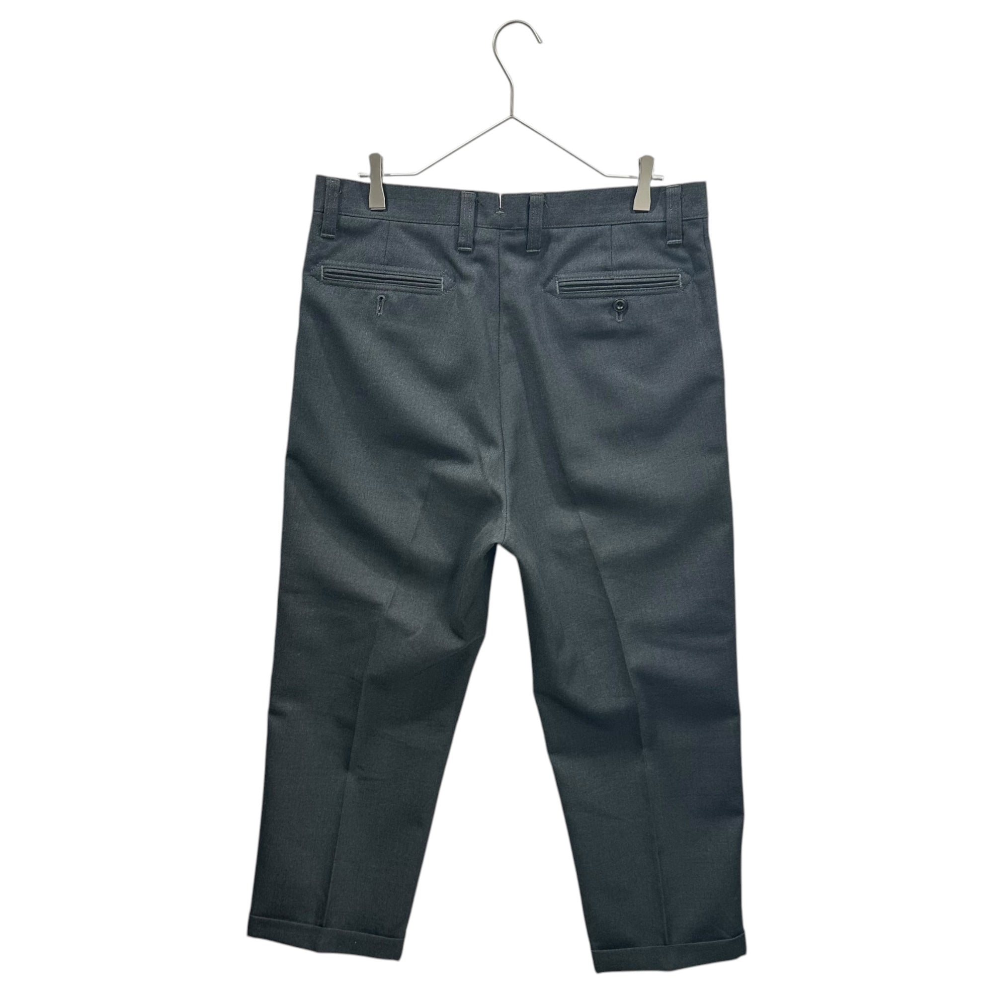eye COMME des GARCONS JUNYA WATANABE MAN(アイコムデギャルソンジュンヤワタナベマン) 2016AW Wo/Po Cropped Trousers ウール ポリエステル クロップド スラックス WR-P907 L グレー AD2016 パンツ