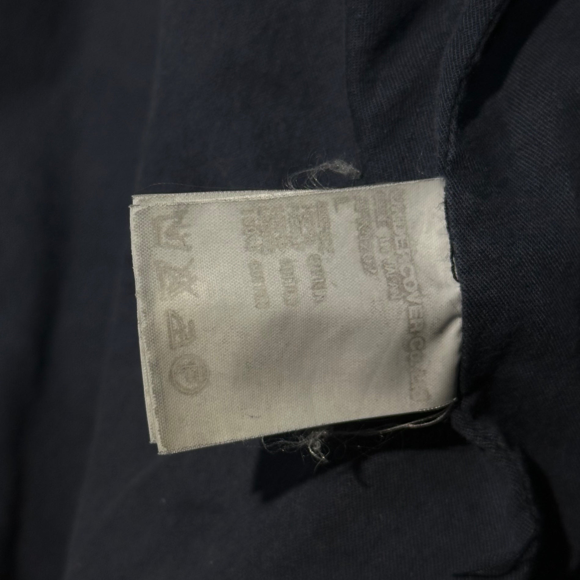 assemble a.k.a AFFA(アッセンブルエーケーエーエーエフエフエー) Vintage-Washed Military-Inspired Cotton Jacket ヴィンテージ加工 ミリタリー インスパイア コットン ジャケット AFK4202 L ネイビー