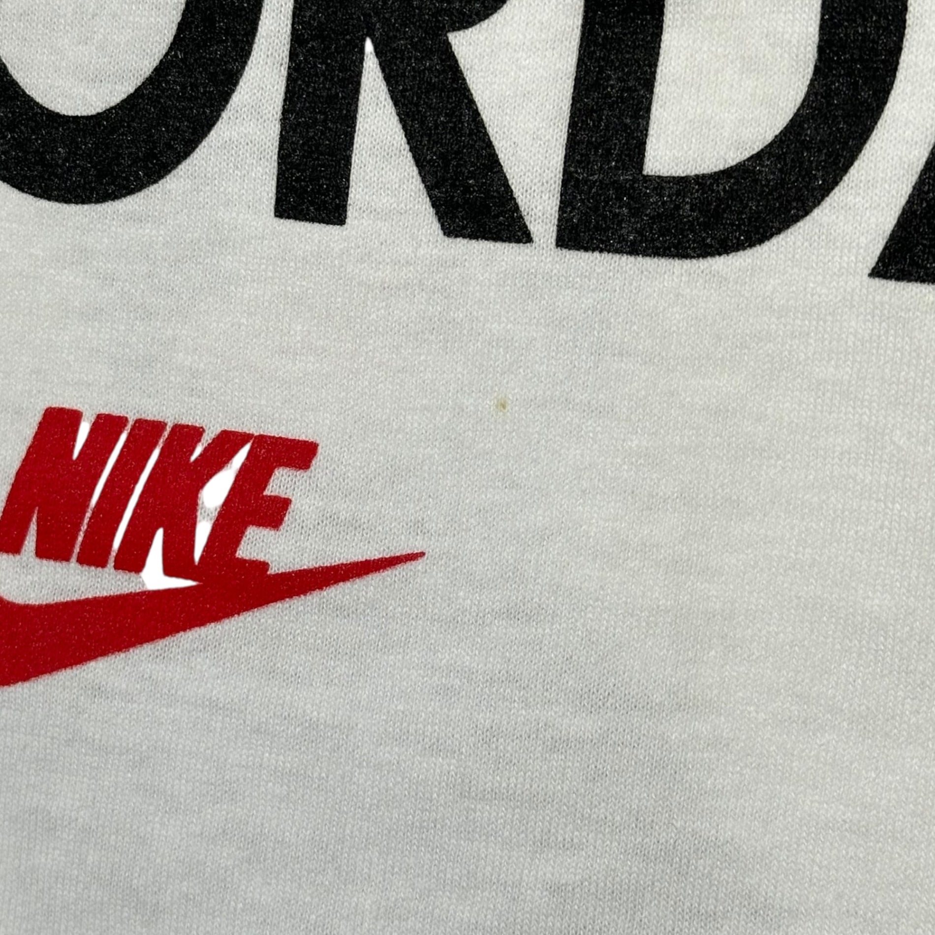 NIKE(ナイキ) 90's HARE JORDAN and AIR JORDAN ジョーダン バックスバニー プリント  Tシャツ 660334-100 L ホワイト 90年代 ヴィンテージ デッドストック