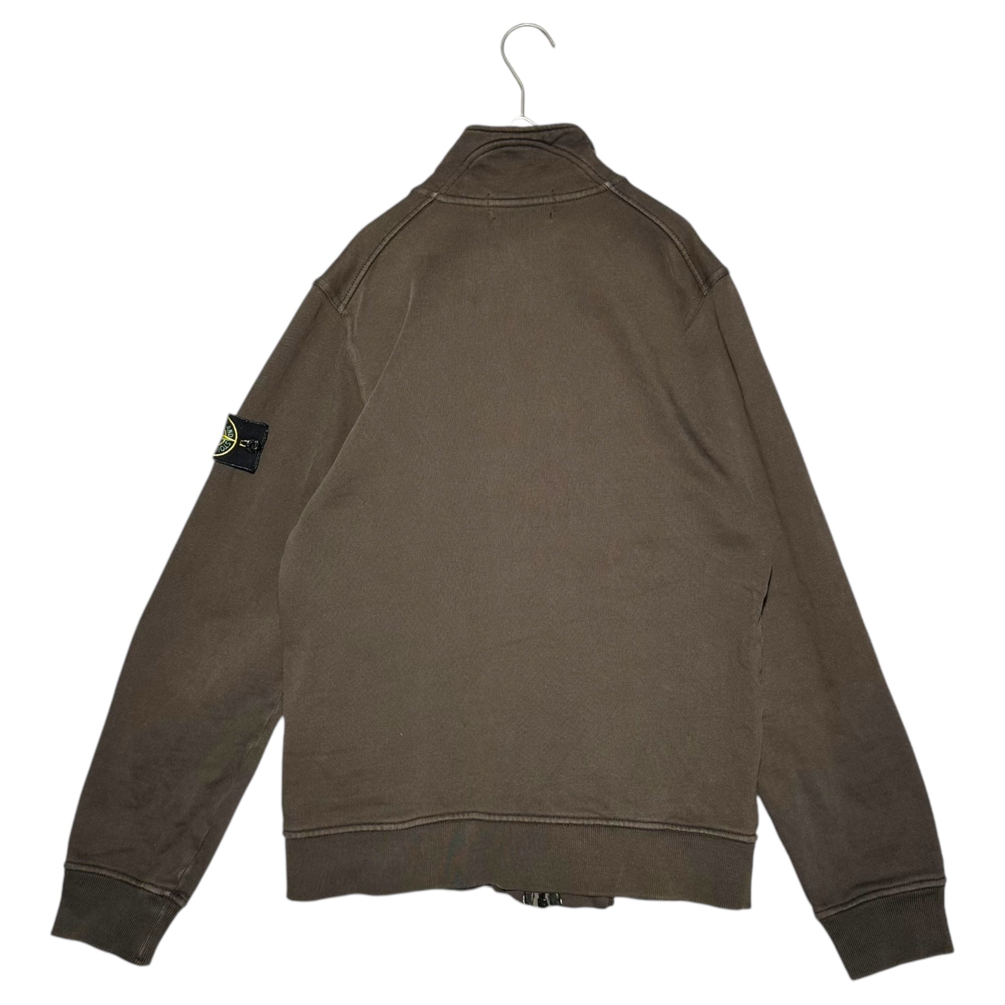 STONE ISLAND(ストーンアイランド) 12AW sweat track jacket スウェット トラック ジャケット 571561219 S ブラウン ジャージ ジップアップ