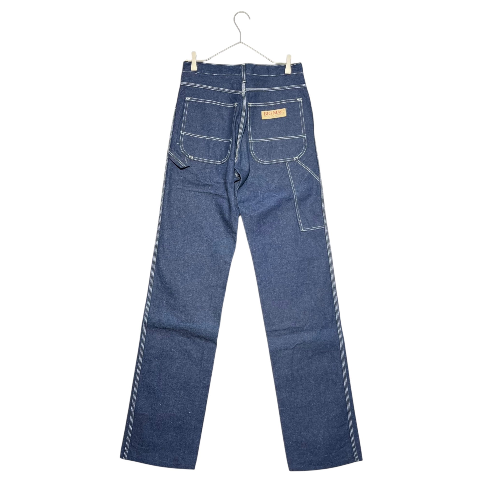 BIGMAC(ビックマック) 80's Deadstock painter denim pants デッドストック ヴィンテージ ペインター デニム パンツ 545-1993L 30×36 インディゴ TALON ジップ USA製