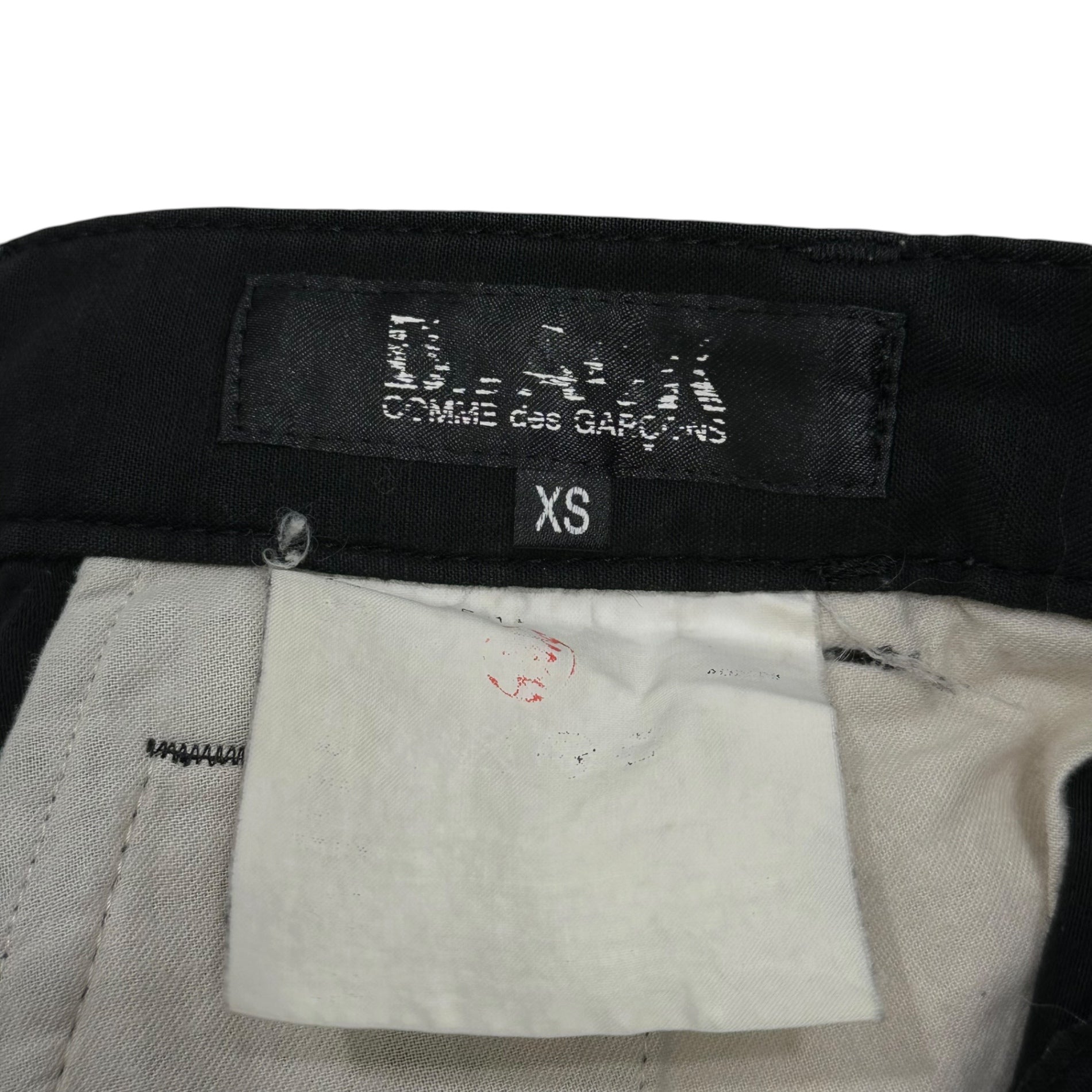 BLACK COMME des GARCONS(ブラックコムデギャルソン) 14AW コットン サルエルパンツ Cotton Sarouel Pants 1C-P014 XS ブラック