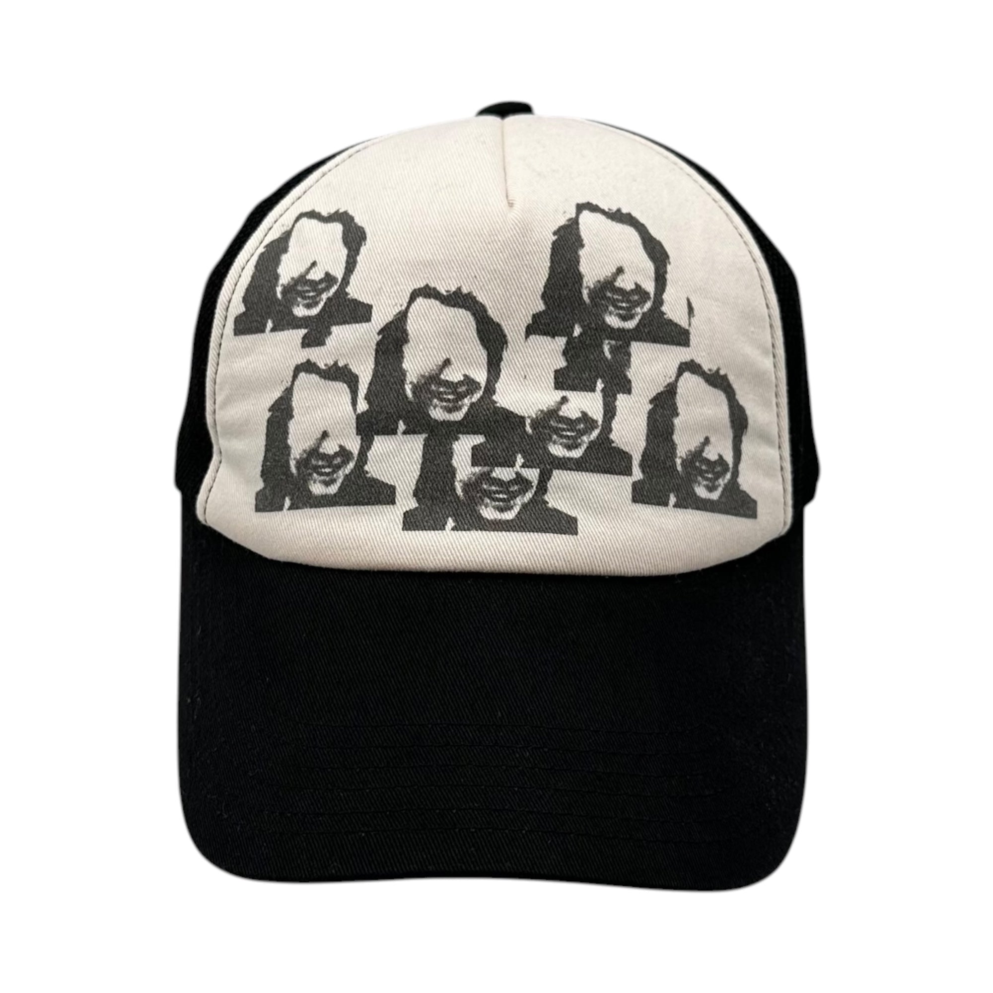 UNDERCOVERISM(アンダーカバイズム) 06SS T期 Graphic-Print Mesh Cap グラフィック プリント メッシュ キャップ ブラック×ホワイト 00's アーカイブ