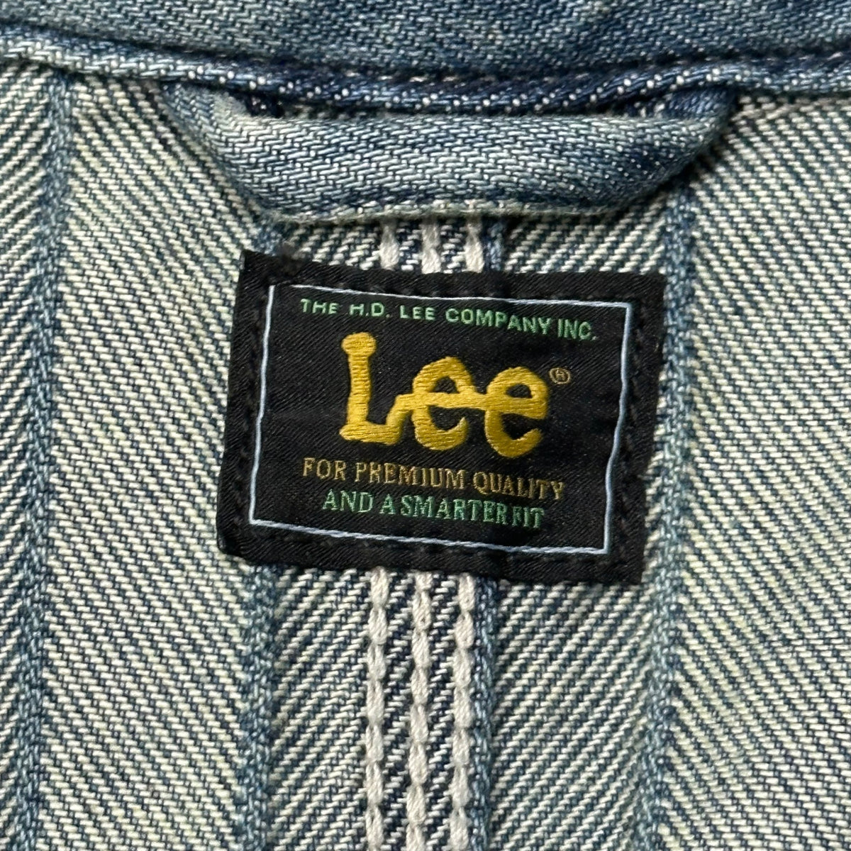 LEE×PAUL SMITH(リー×ポールスミス) 2025SS Wabash Chore Coverall ＆ Work Pants ウォバッシュチョア カバーオール ＆ ワーク パンツ LB0585 LB0586 L ライトインディゴ セットアップ 上下セット ストライプ