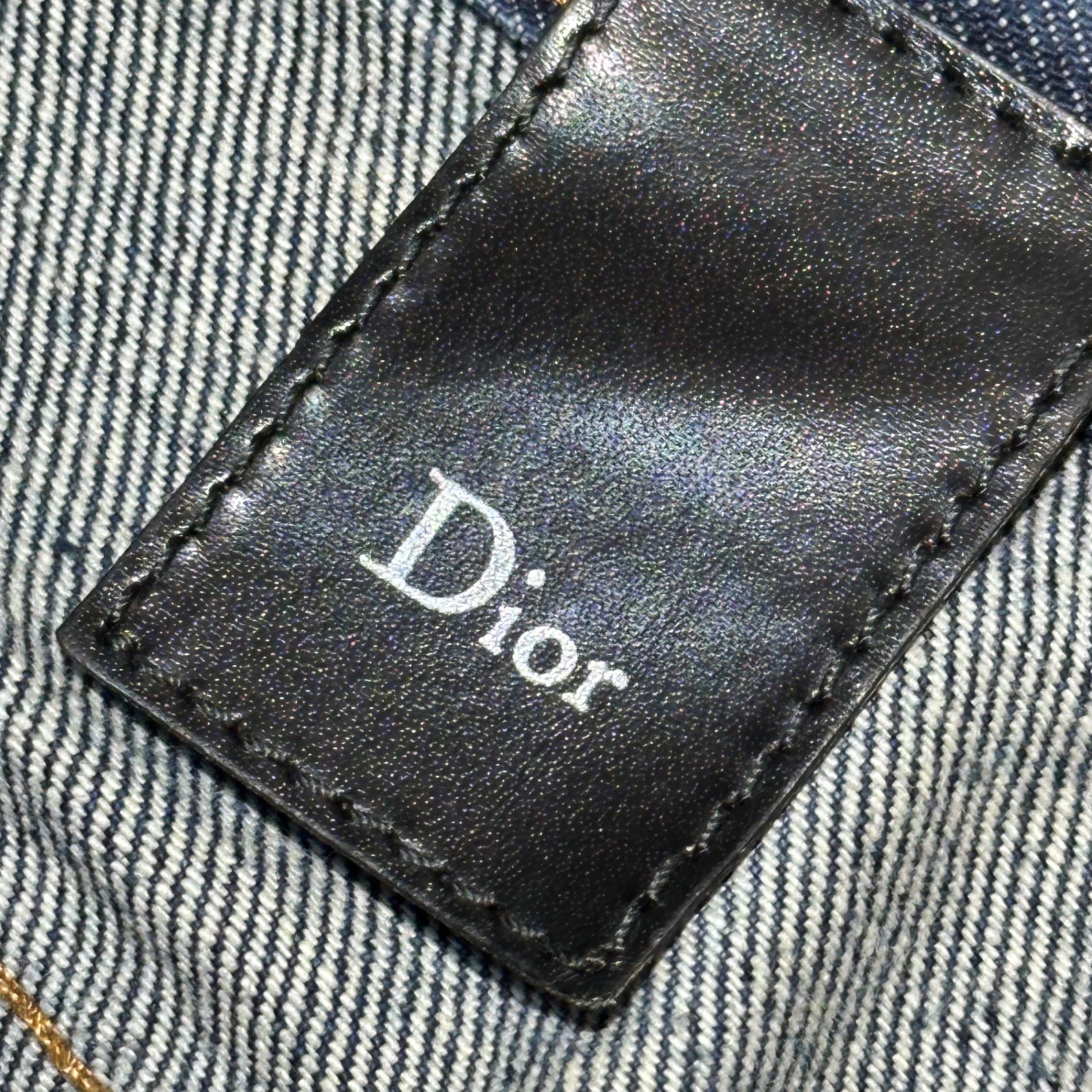 Dior HOMME(ディオールオム) Super Long Denim Skinny Pants スーパーロング デニム スキニー パンツ 29 インディゴ