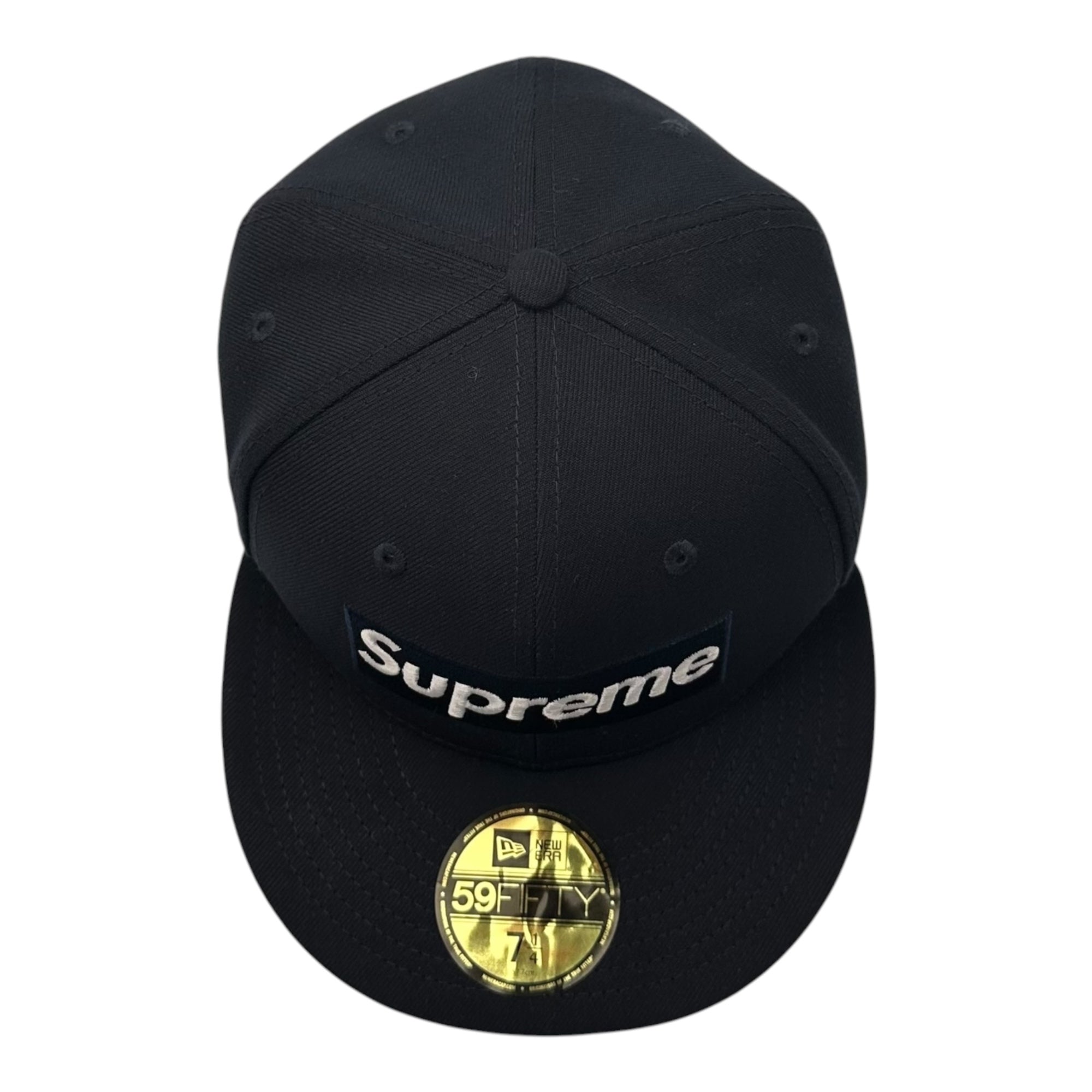 SUPREME(シュプリーム) 25SS Championship Box Logo New Era ニューエラ ボックス ロゴ ベースボール キャップ 7 1/4 ネイビー