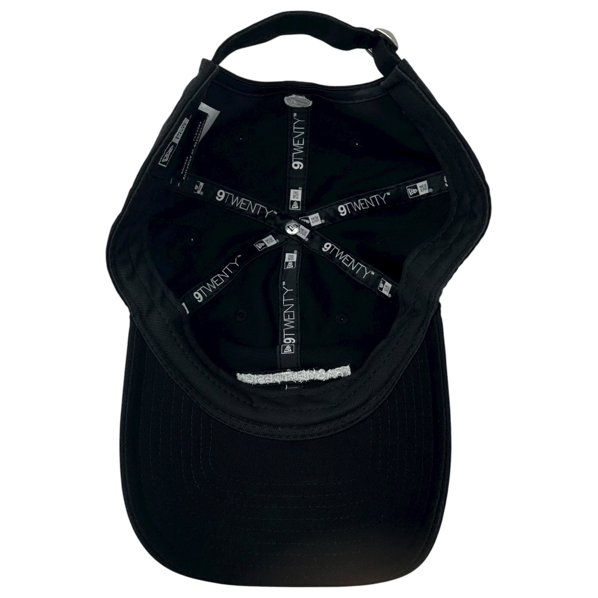 NEW ERA × FRAGMENT DESIGN (ニューエラ × フラグメントデザイン) Fragment Logo 6-Panel Cap フラグメント ロゴ 6パネル キャップ ブラック×ホワイト
