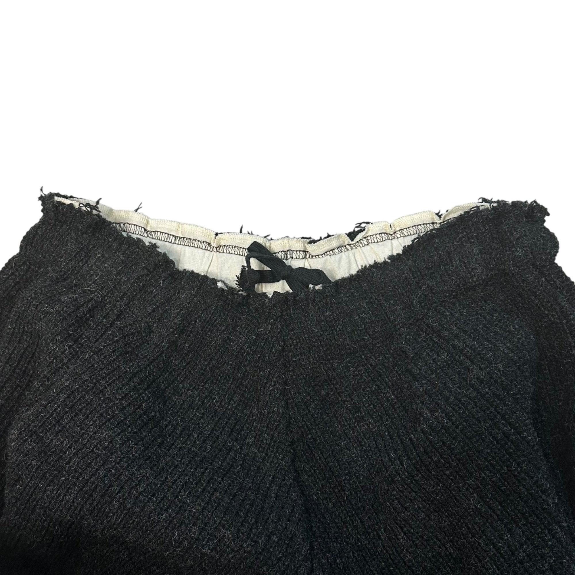 COMME des GARCONS(コムデギャルソン) Wool Easy Shorts ウール イージー ショート パンツ M チャコールグレー
