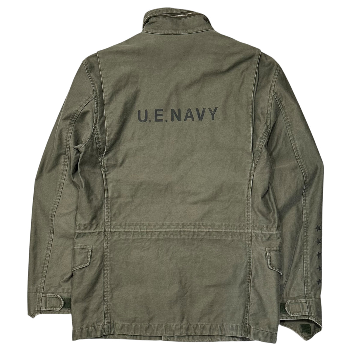 uniform experiment(ユニフォームエクスペリメント) 2010SS US Navy Homage Jacket 軍 オマージュ ジャケット UE-101032 M セージグリーン ミリタリー