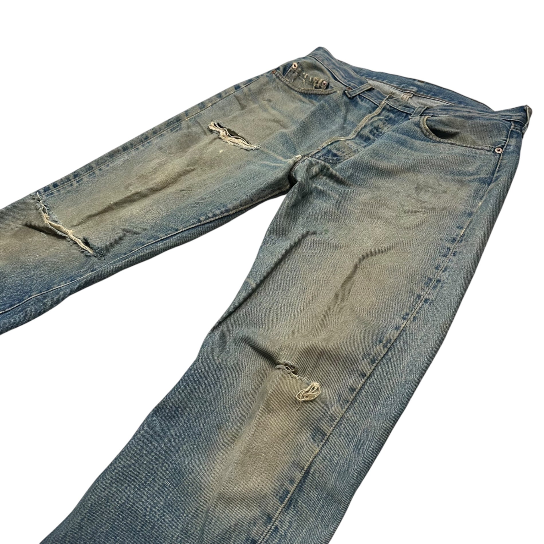 Levi's(リーバイス) 1982's 501 Redline Vintage Denim pants 赤耳 ヴィンテージ デニム パンツ 表記消(実寸約Ｗ31) インディゴ 80年代 80's セルビッチ ヴィンテージ