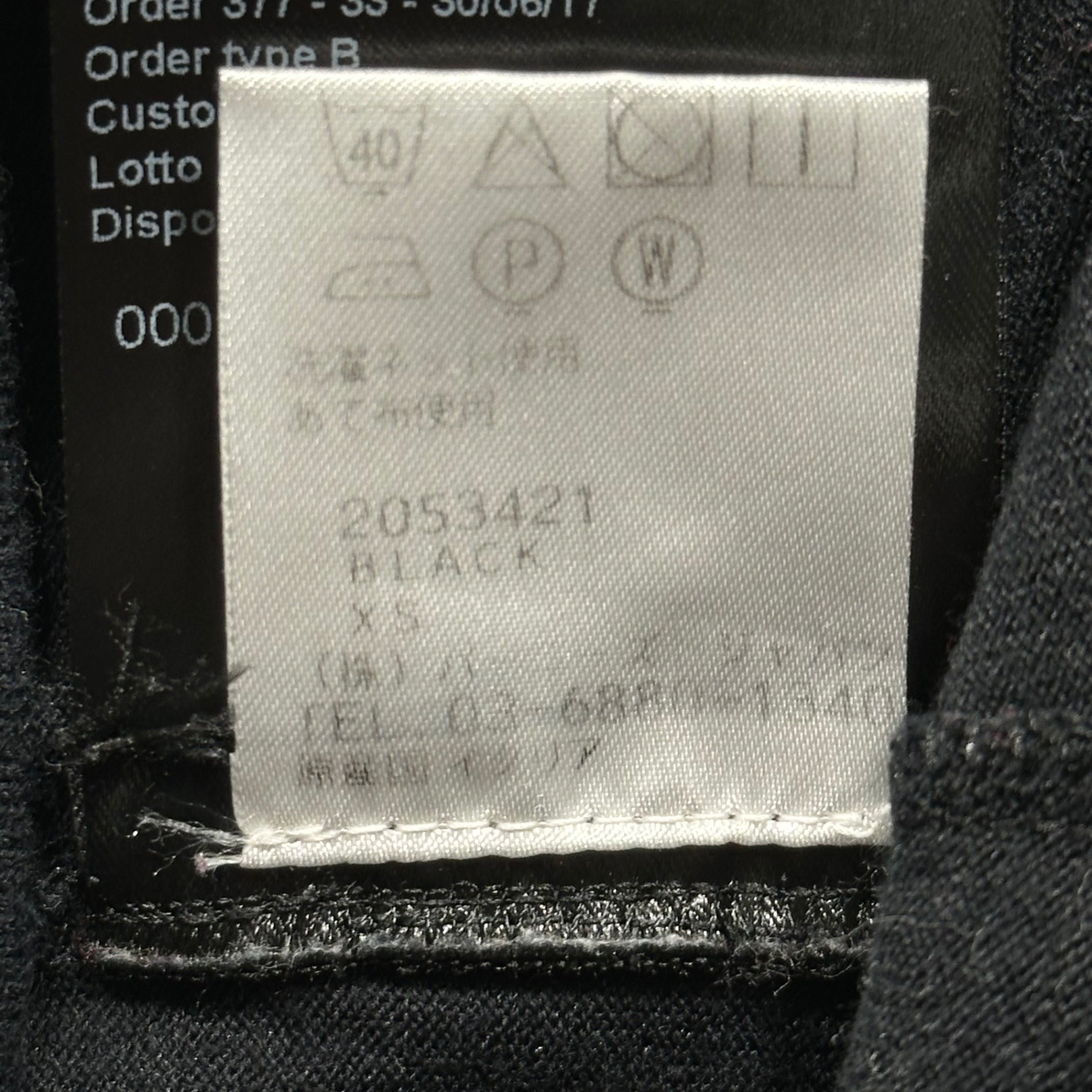 CALVIN KLEIN 205W39NYC(カルバンクライン) Turtleneck Cotton Knit Top タートルネック コットン カットソー 2053421 XS ブラック