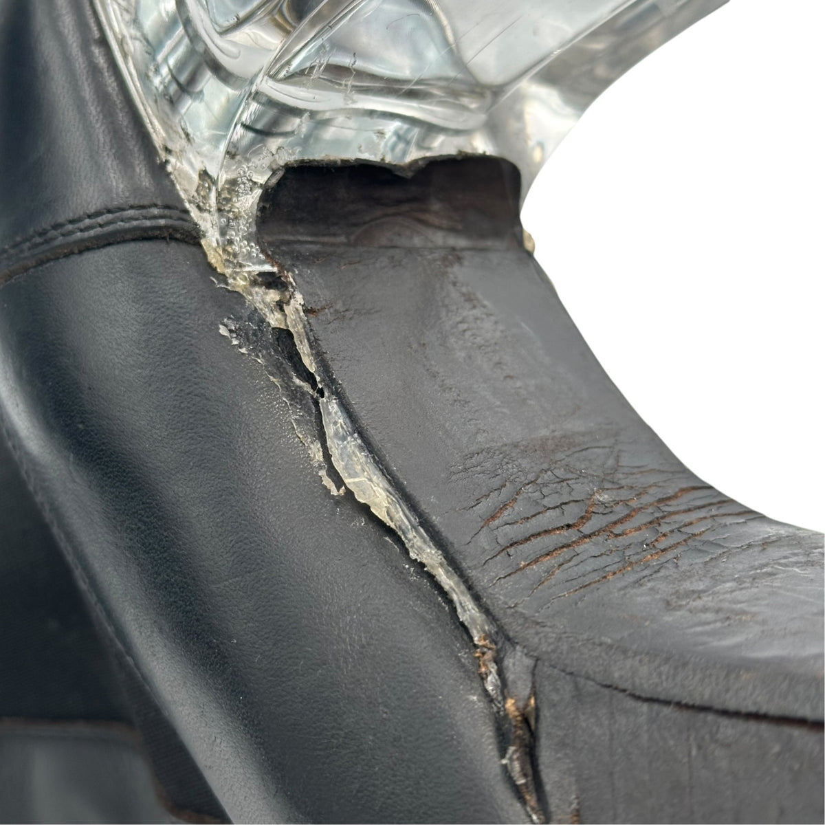 Rick Owens(リックオウエンス) GRILL KISS BOOTS グリル キスブーツ RU02A5825 43 ブラック