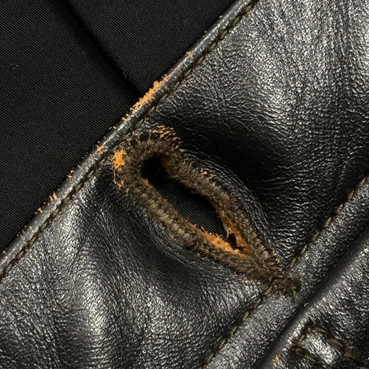 FINE CREEK LEATHERS(ファインクリークレザーズ) Richmond TYPE1 LEATHER JKT - Horsehide リッチモンド ホース レザー ジャケット 38 ブラック