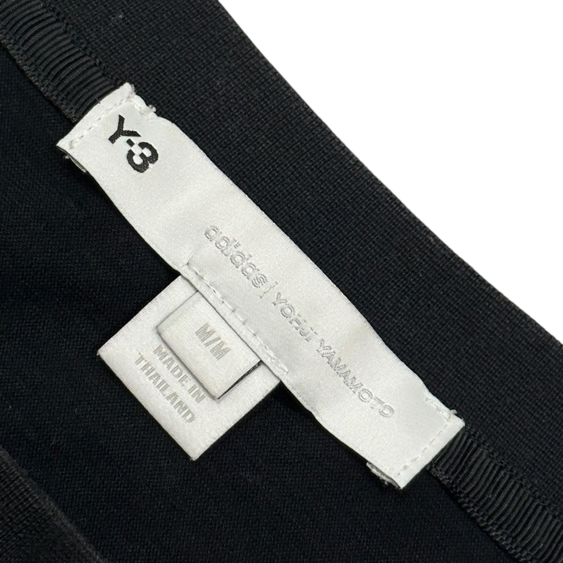 Y-3(ワイスリー) M CH1 SS TEE - LARGE LOGO 20周年 ラージロゴ Tシャツ HG6093 M ブラック×ホワイト