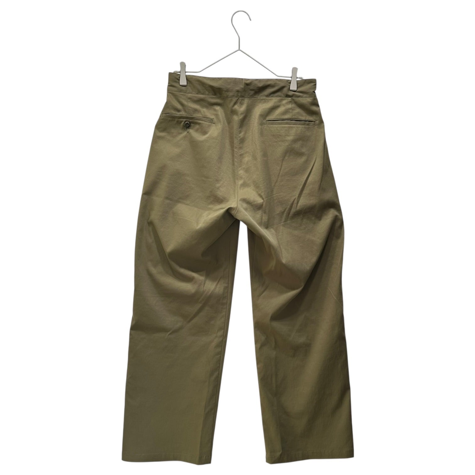 marka(マーカ) belted widework pants ベルテッド ワイドワーク パンツ  M16D-24PT02C 1(S程度) カーキ