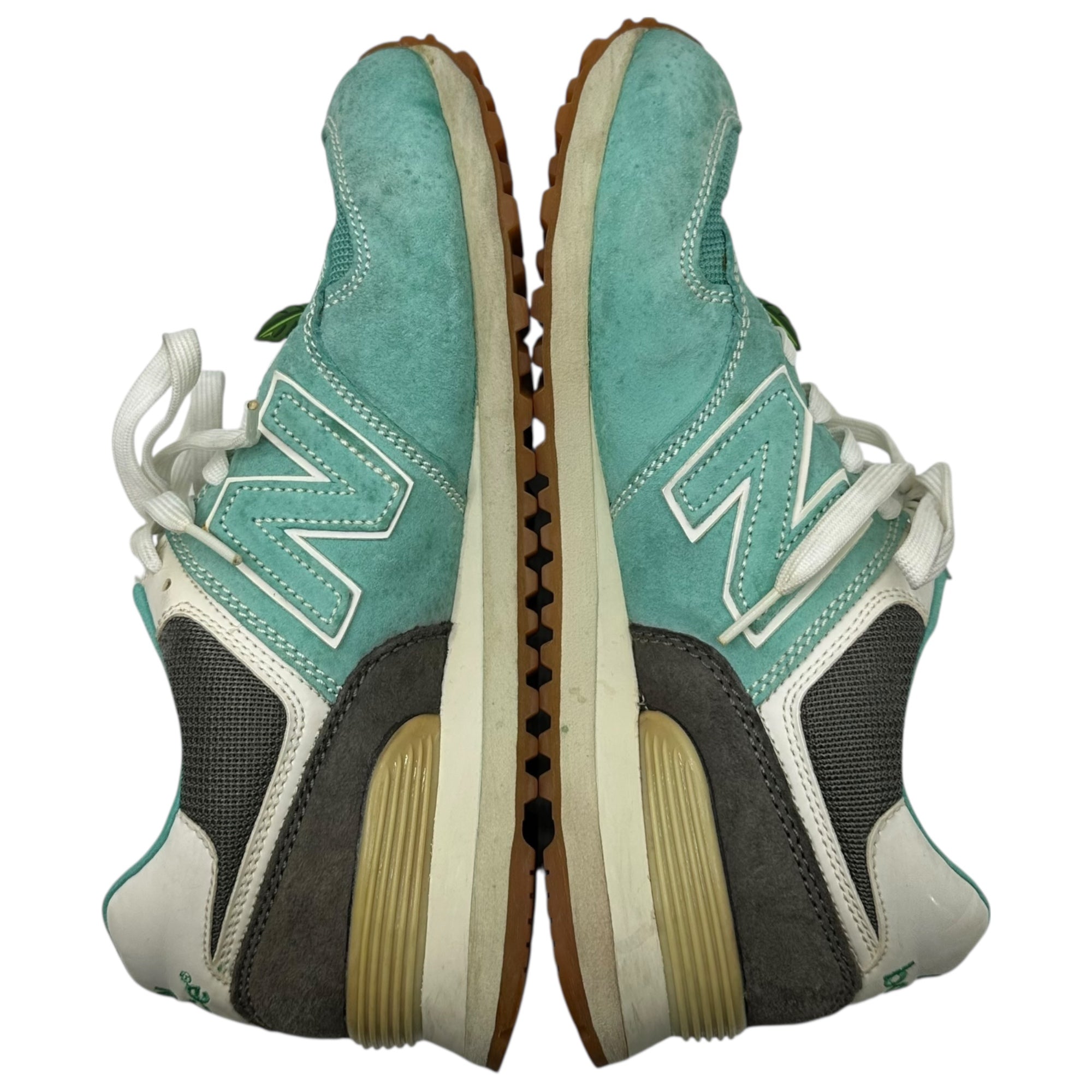 NEW BALANCE×mita sneakers×Oshmans(ニューバランス×ミタスニーカーズ×オッシュマンズ) ML574MO "Mojito" 別注 スニーカー モヒート ML574MO 27cm ライトグリーン