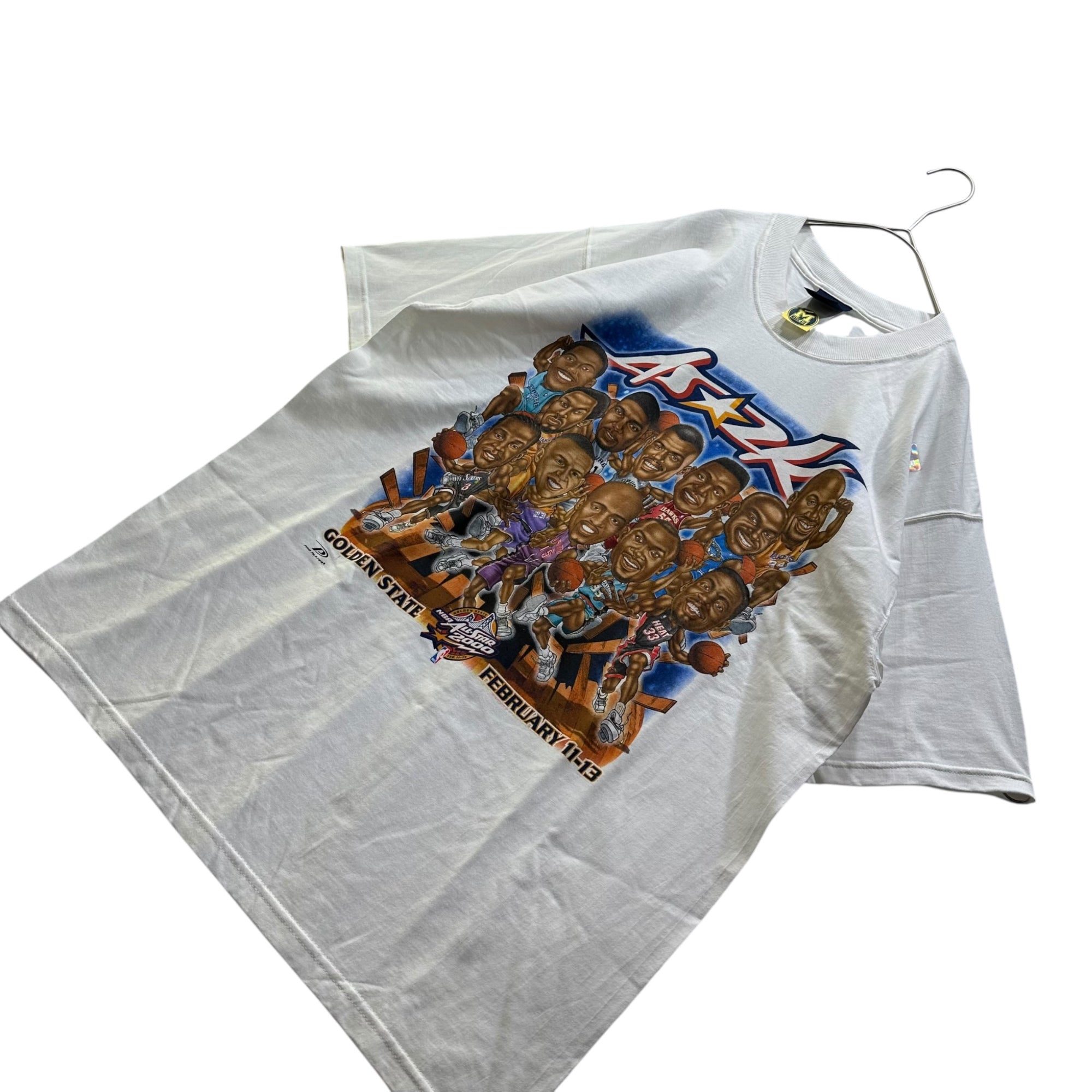 VINTAGE(ヴィンテージ) 2000 NBA All-Star Game Print T-Shirt 2000年