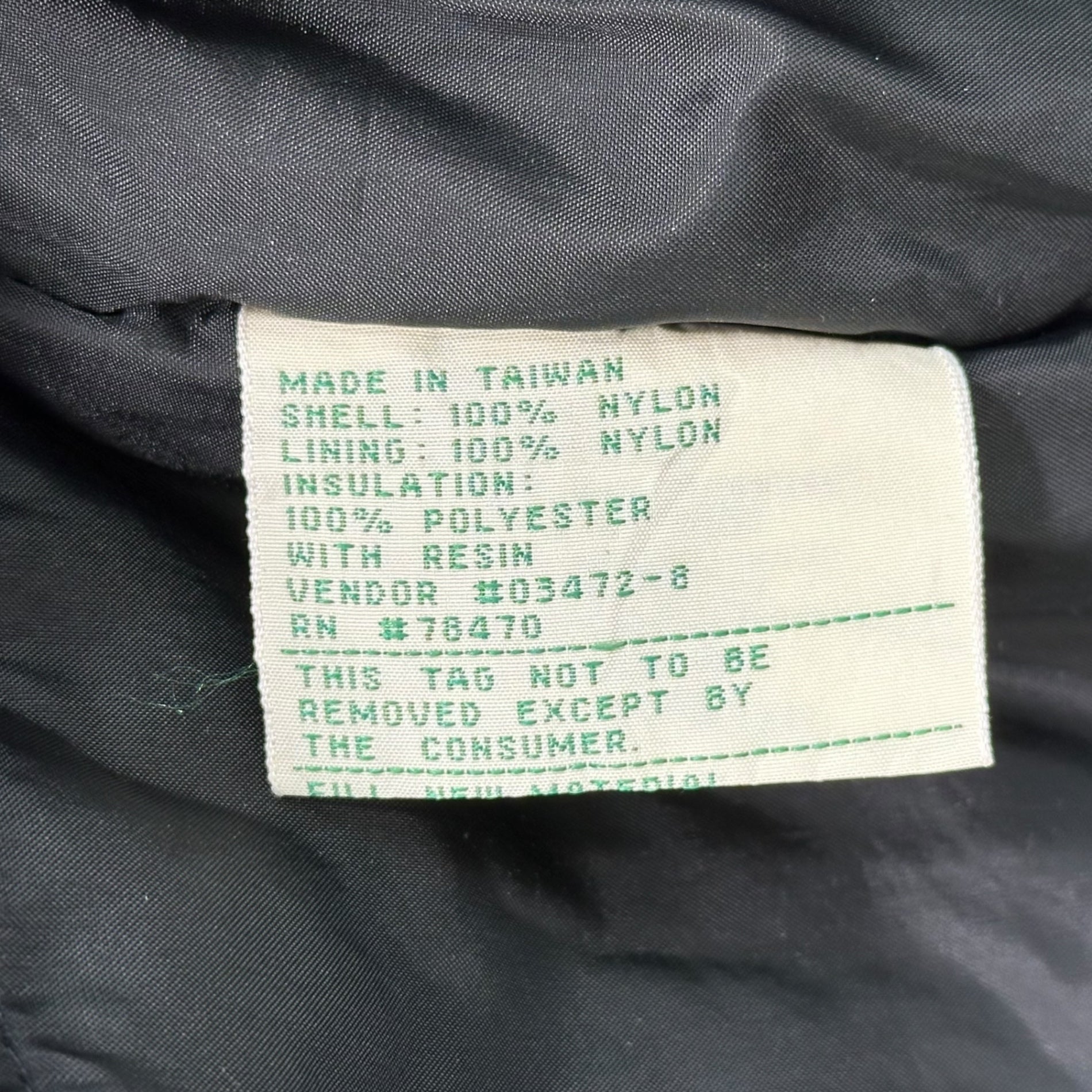 StJohnsbay(セントジョンズベイ) 90's Two-Tone Padded Zip-Up Jacket 90年代 バイカラー 中綿 ジップアップ ジャケット L ブラック×レッド