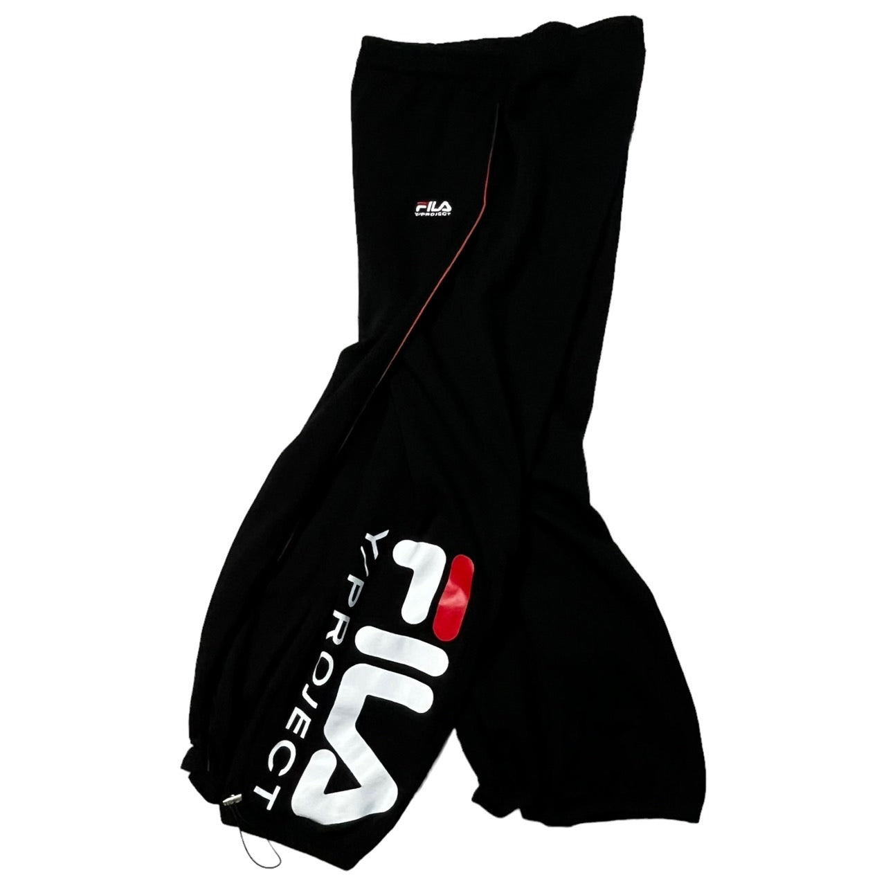 Y/Project×FILA(ワイプロジェクト × フィラ) TRACK PANTS ロゴ プリント パネル スウェットパンツ L  YPFIPANT2-S22