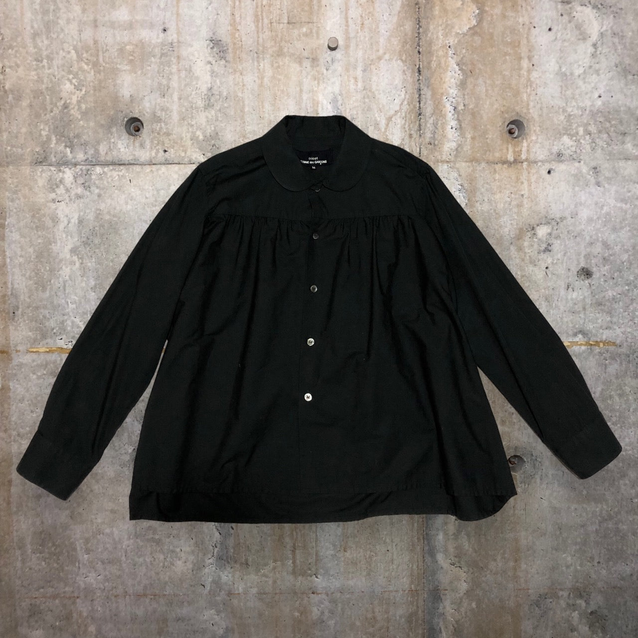 tricot COMME des GARCONS(トリココムデギャルソン) 17SS Round collar ...