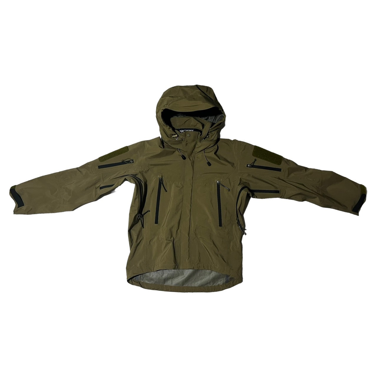ARC'TERYX(アークテリクス) 00's GORE-TEX LEAF Alpha jacket GEN1//アルファジャケット/マウンテンパーカー 3161 S カーキ 軍用規格/ミリタリー/カナダ製/紺タグ