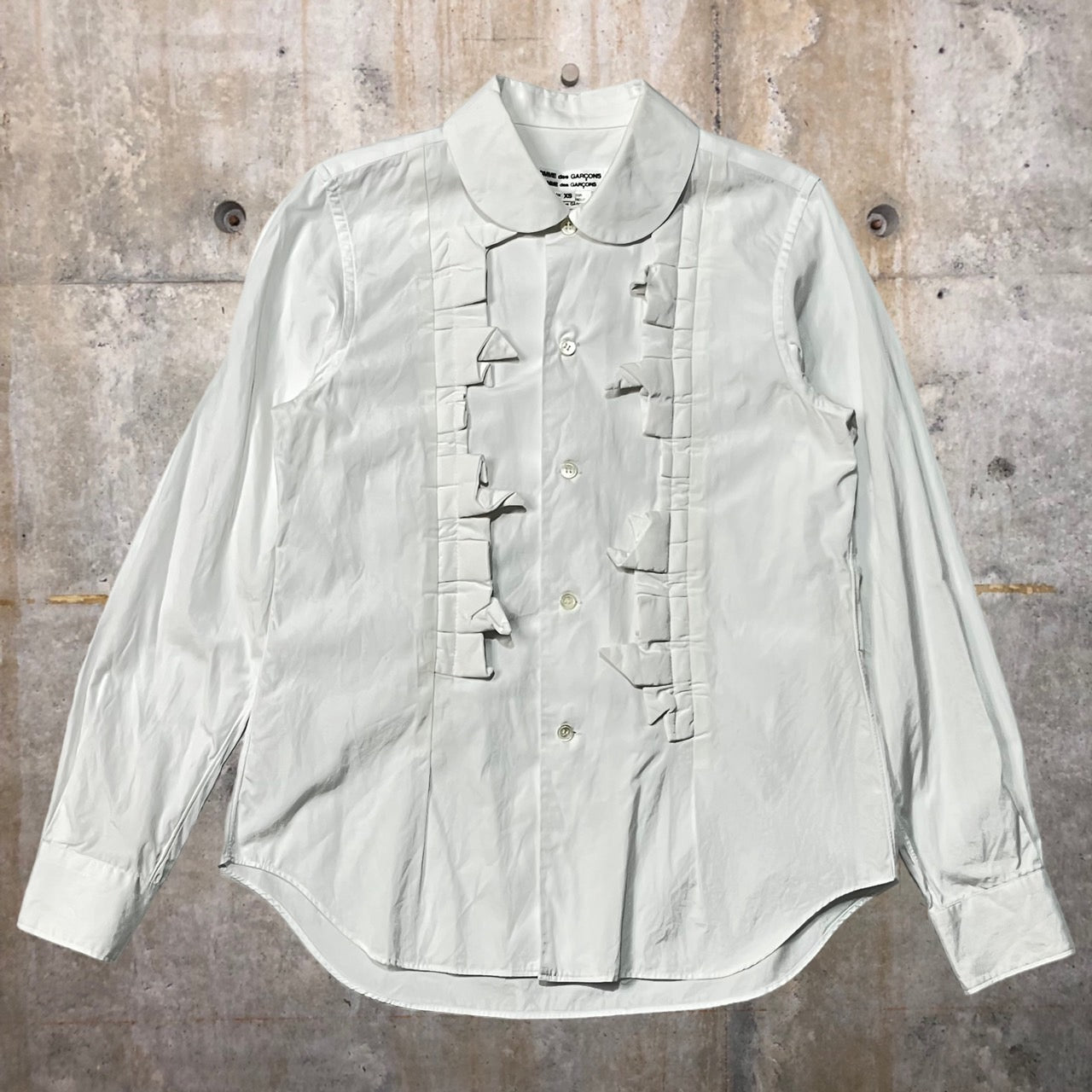 COMME des GARCONS SHIRT 17aw ドッキングブラウス-