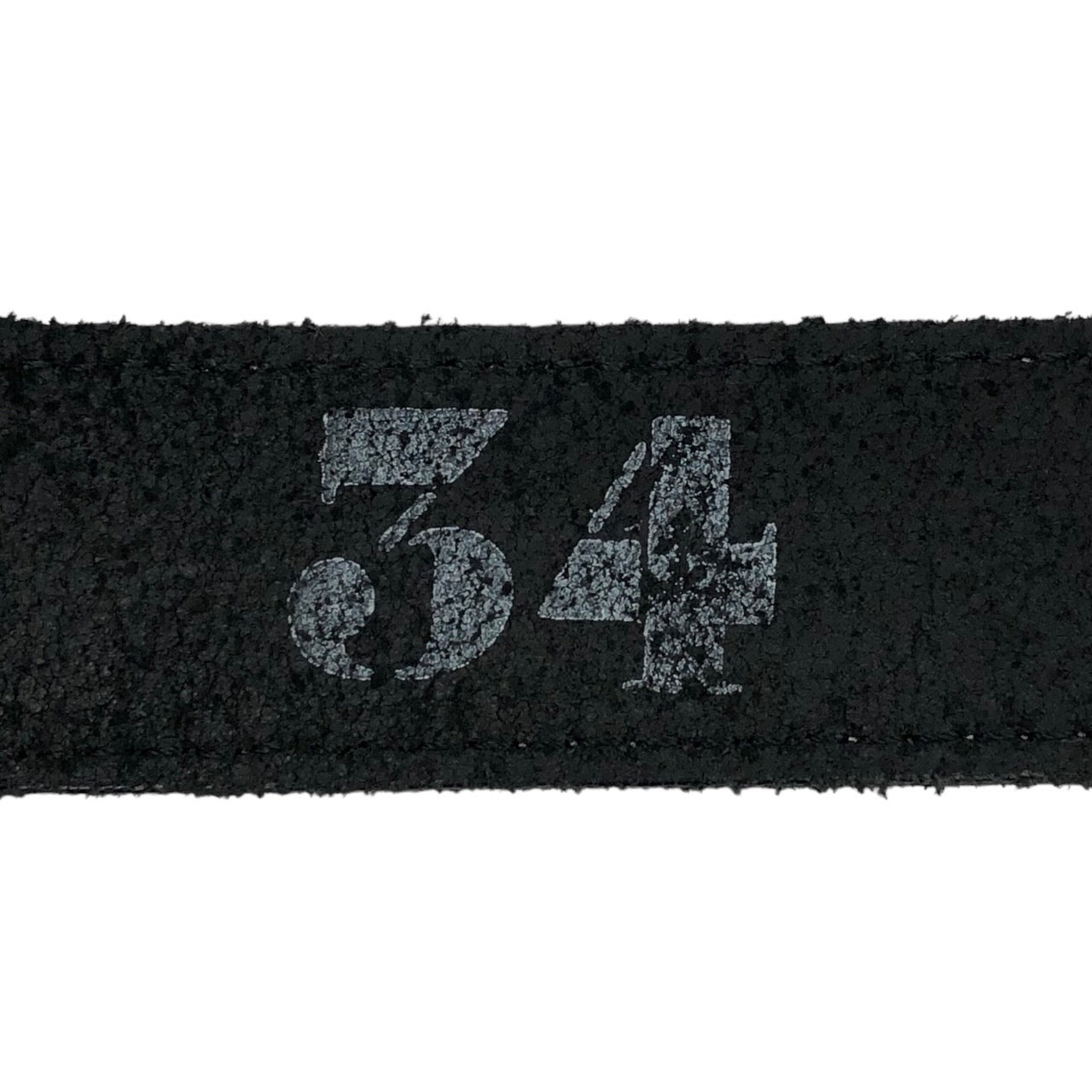 SUNSEA(サンシー) buckleless leather belt バックルレス レザー ベルト ブラック 34