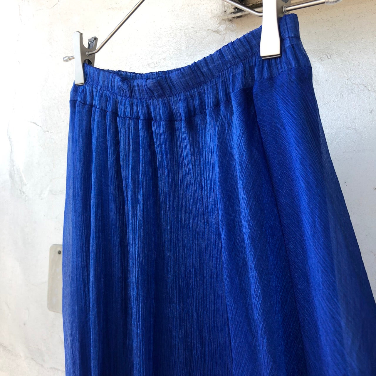 VINTAGE(ヴィンテージ) シアーマーメードスカート FREE ブルー