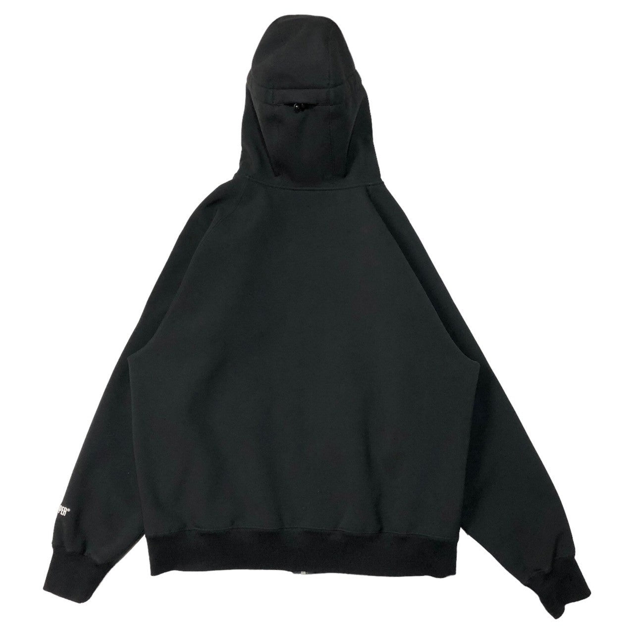 SUPREME(シュプリーム) 18AW WINDSTOPPER Zip Up Hooded Sweatshirt ウィンドストッパー ジップ アップ  フーディー パーカー スモール ロゴ S ブラック 18FW