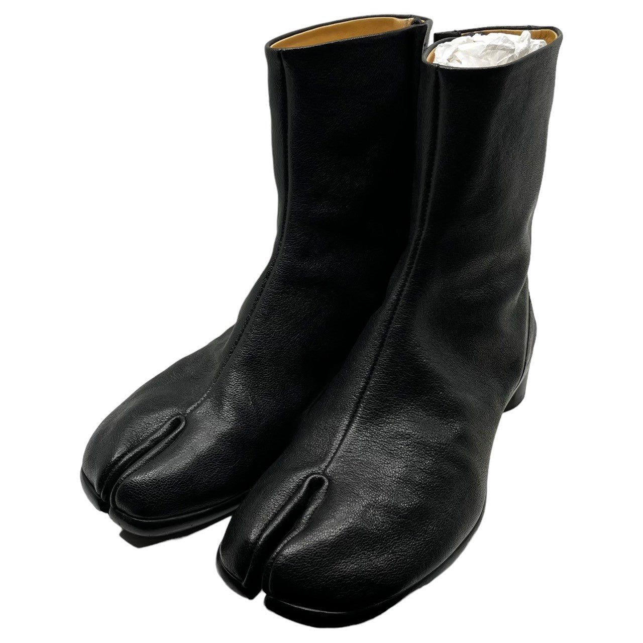 MAISON MARGIELA(メゾンマルジェラ) TABI BOOTS 足袋 ブーツ S57WU0153 SIZE 40(25.5～26.0cm程度) ブラック 箱付 Vibramソール裏張り